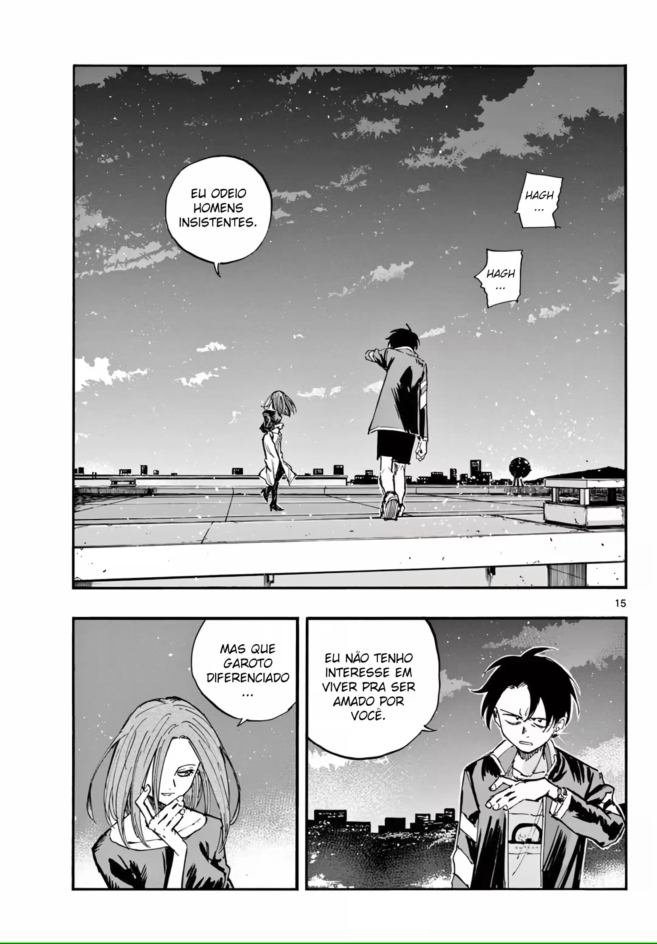 Yofukashi no uta Capítulo 127 Página 10