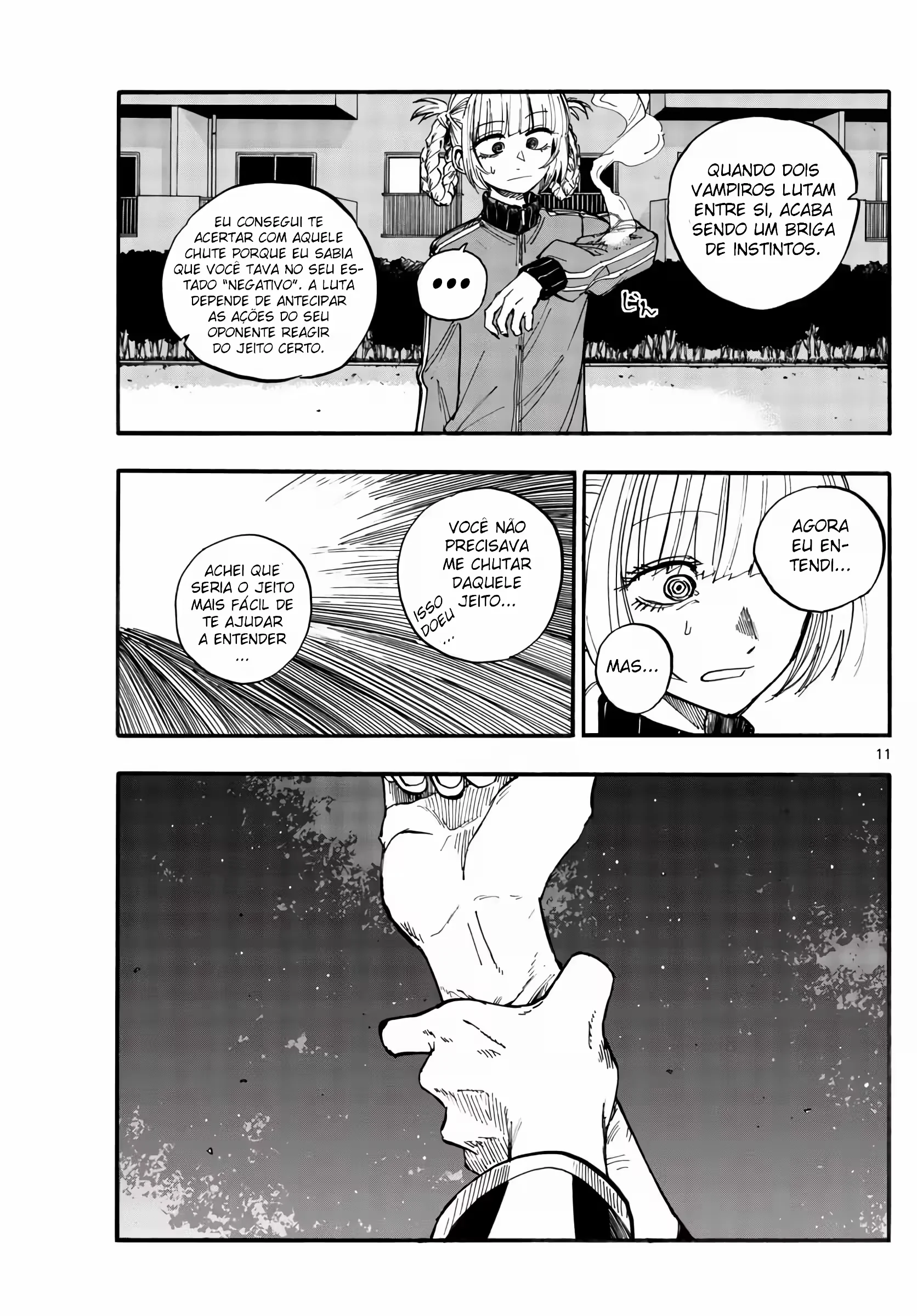 Yofukashi no uta Capítulo 128 Página 9