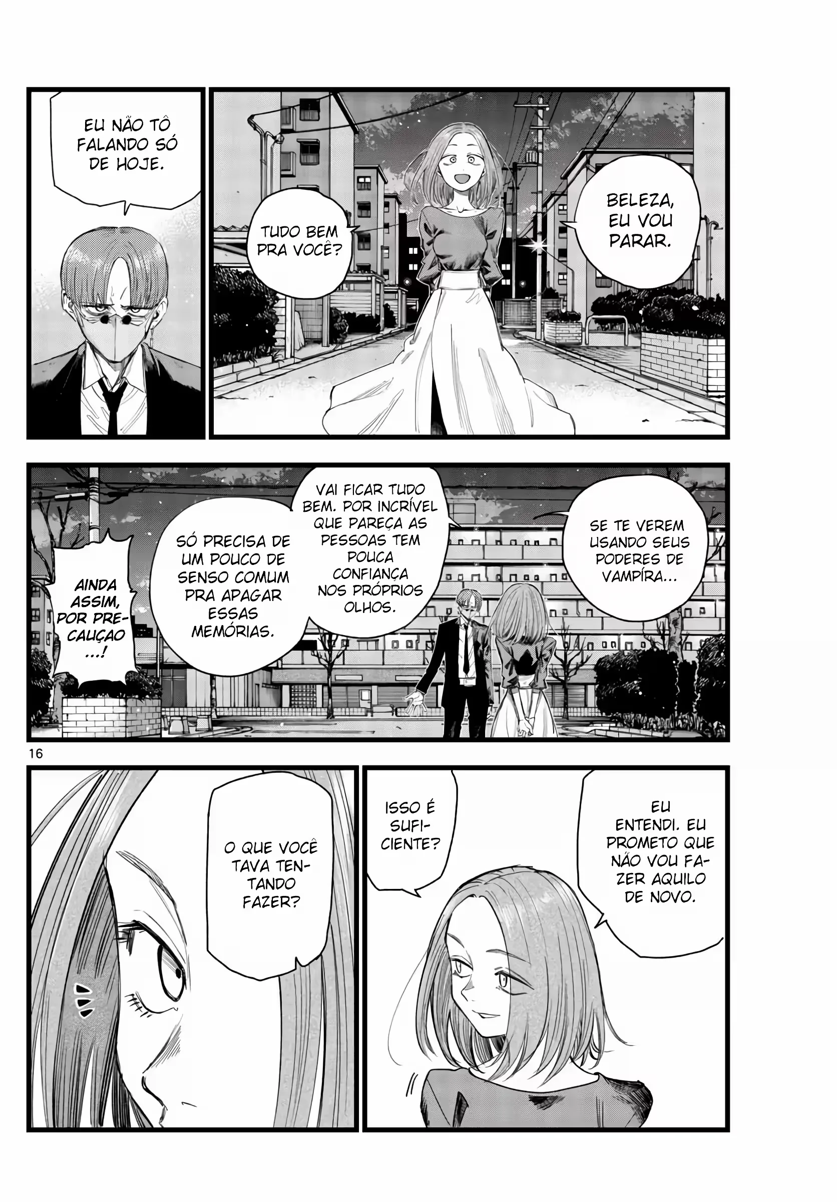 Yofukashi no uta Capítulo 129 Página 3