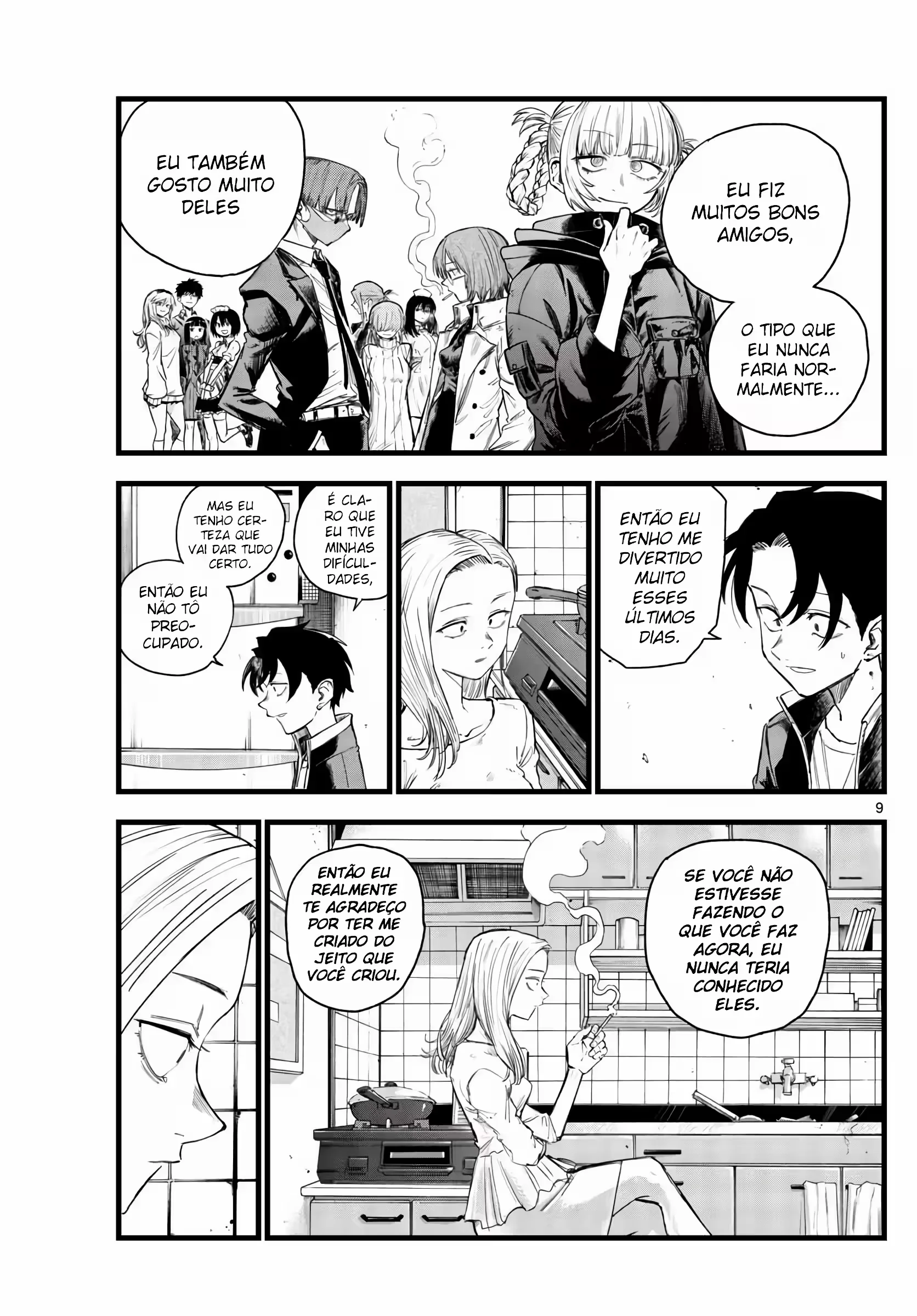 Yofukashi no uta Capítulo 130 Página 14