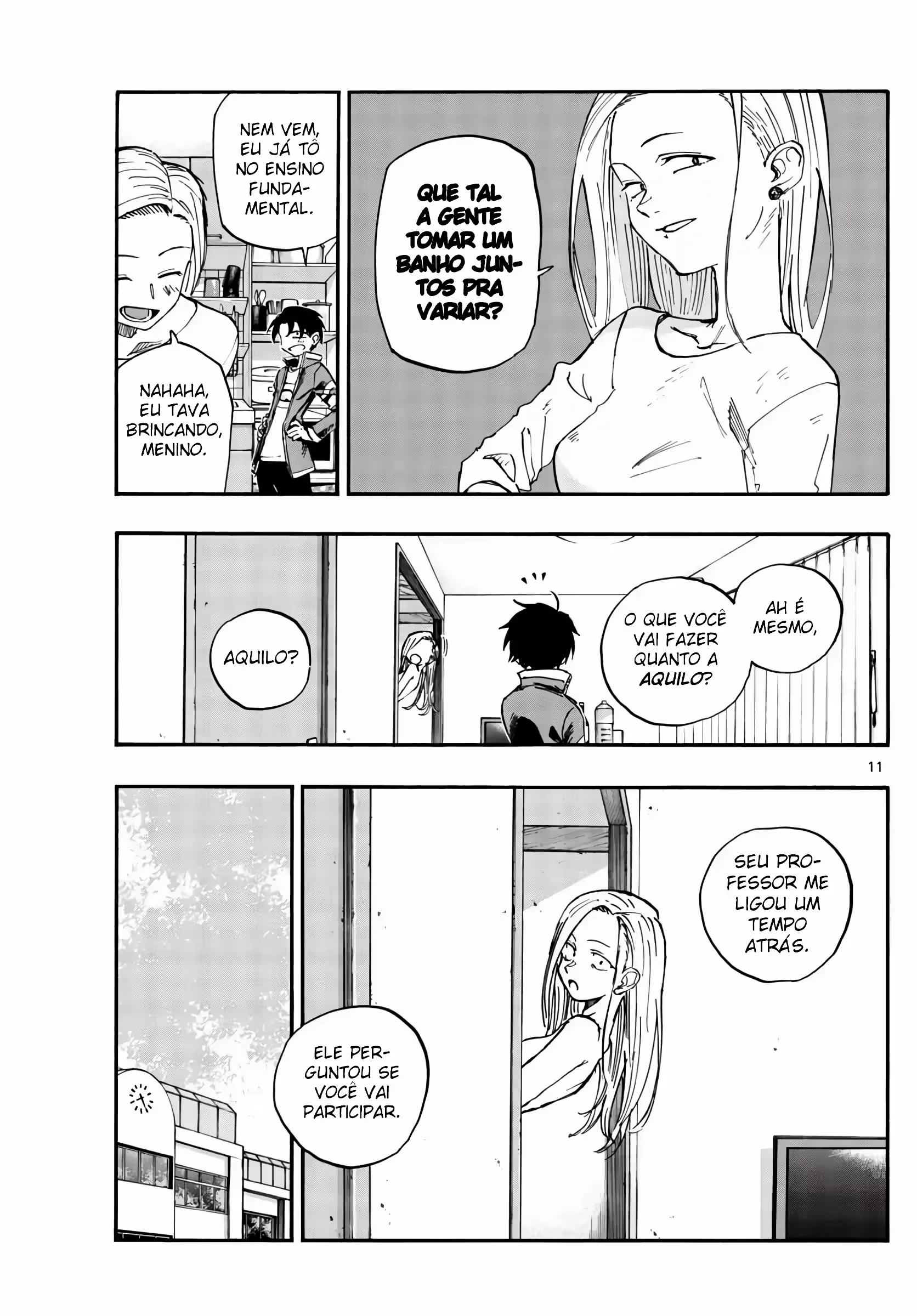 Yofukashi no uta Capítulo 130 Página 5