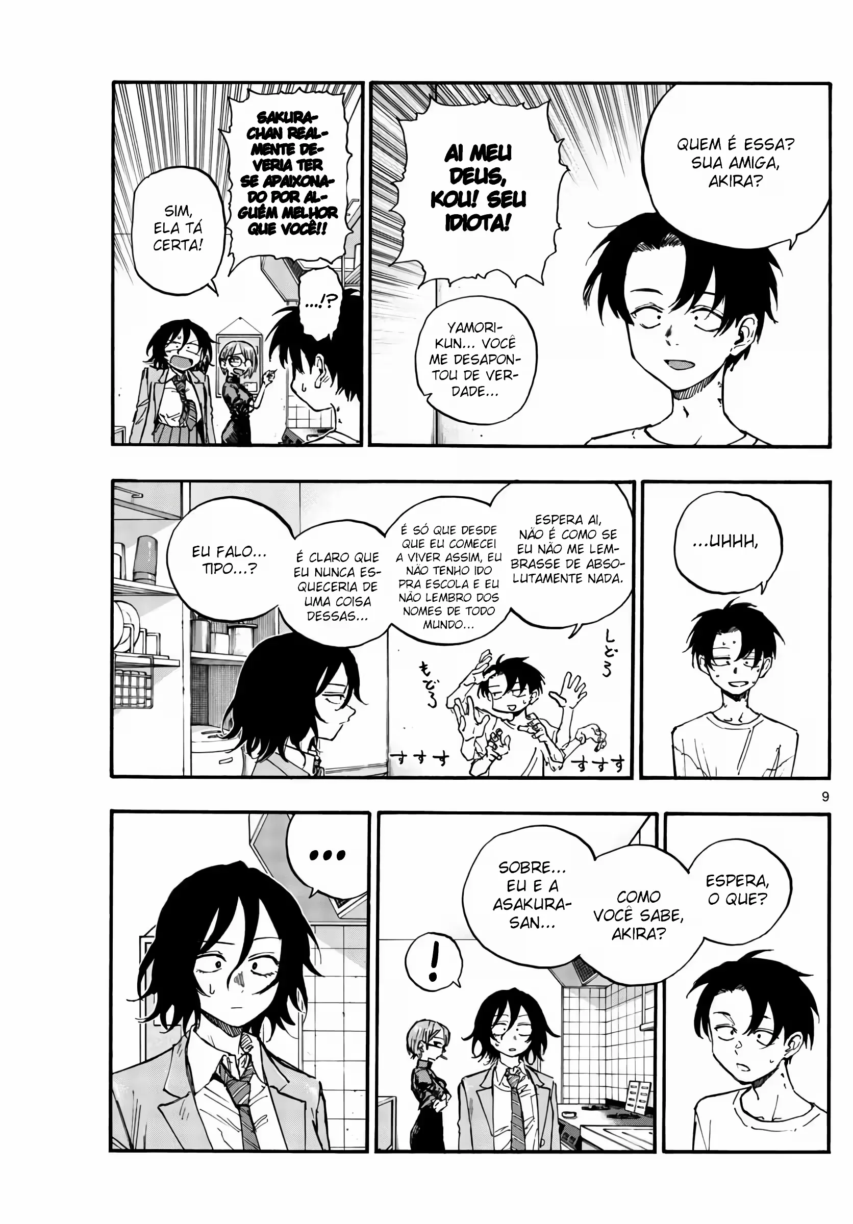 Yofukashi no uta Capítulo 132 Página 10