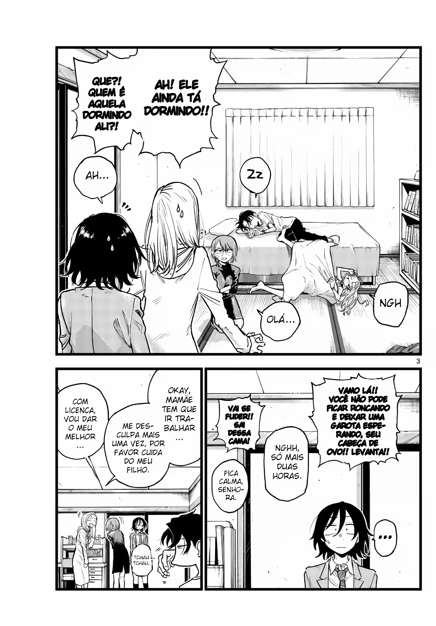 Yofukashi no uta Capítulo 132 Página 4