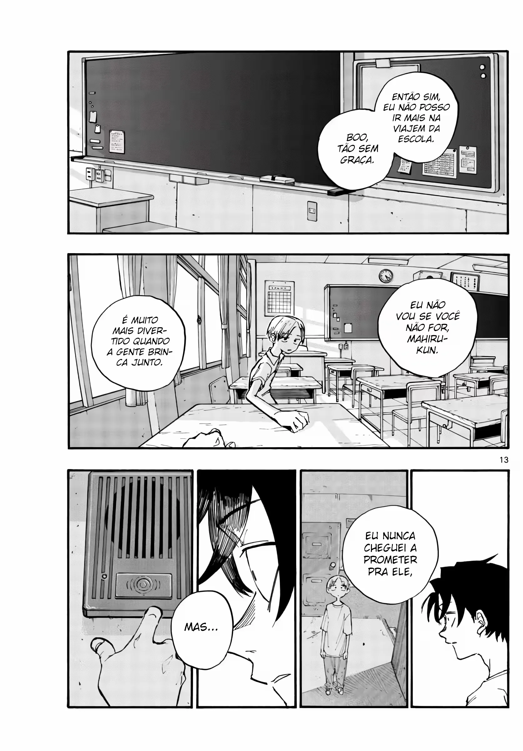 Yofukashi no uta Capítulo 132 Página 9