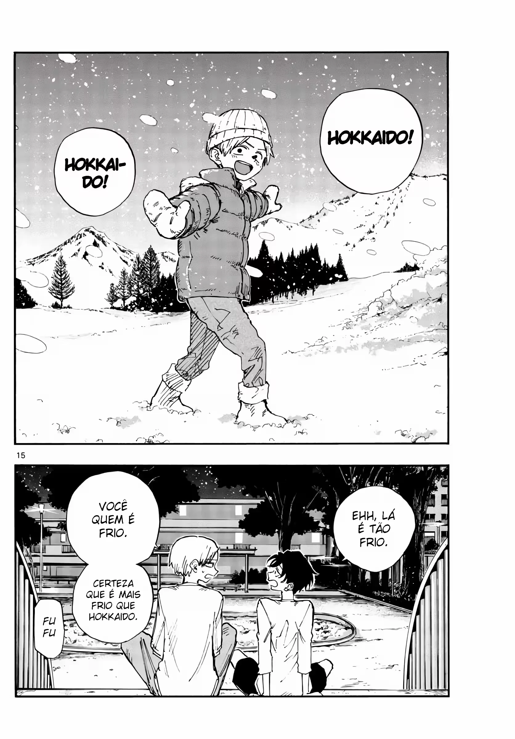 Yofukashi no uta Capítulo 133 Página 1