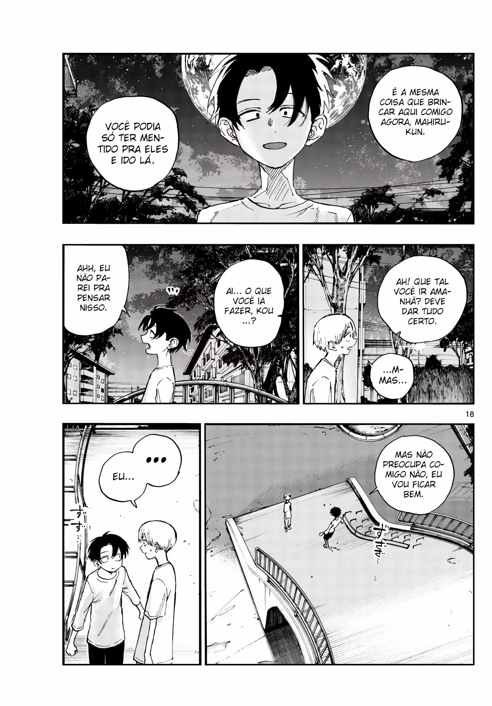 Yofukashi no uta Capítulo 133 Página 13