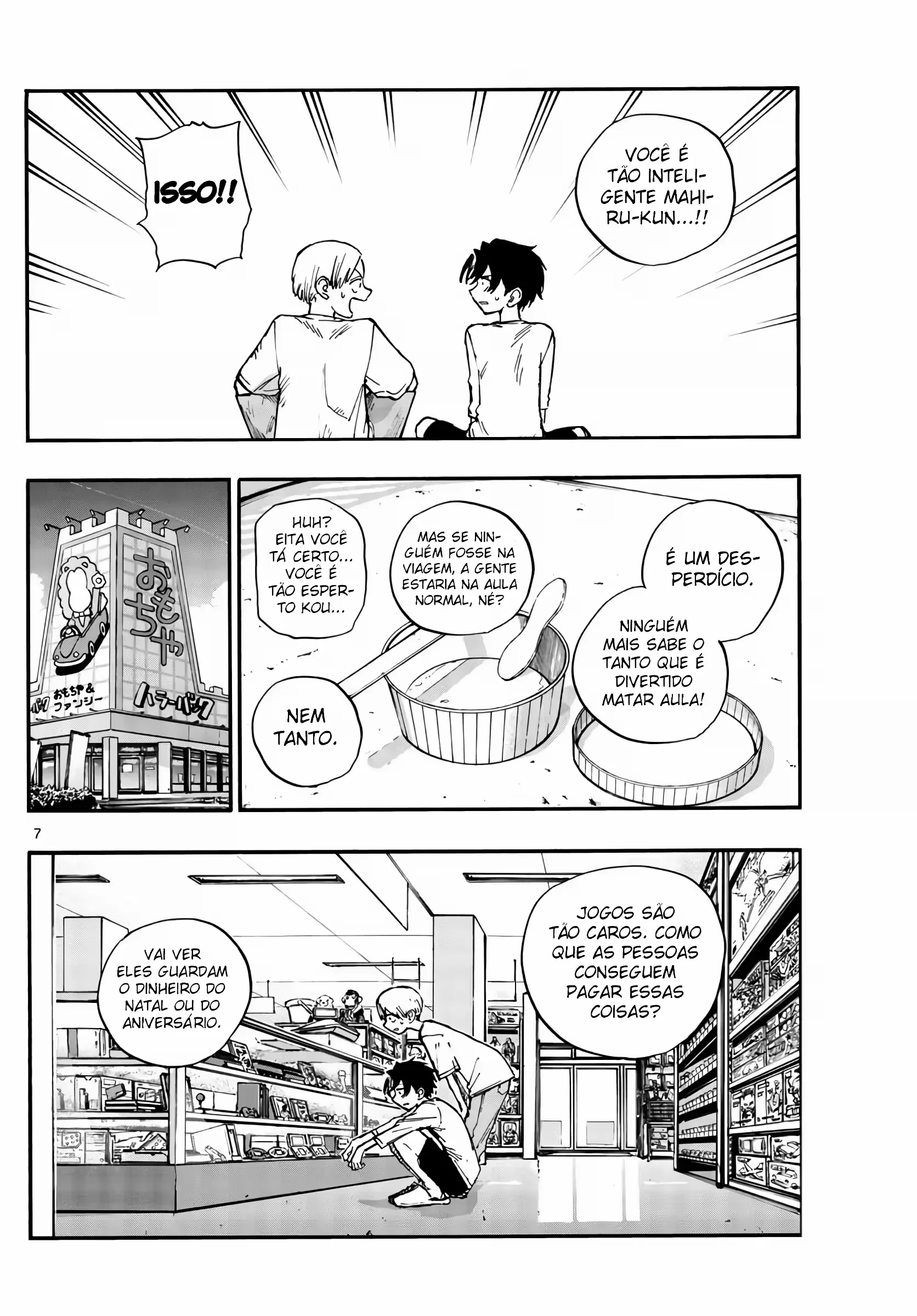 Yofukashi no uta Capítulo 133 Página 9