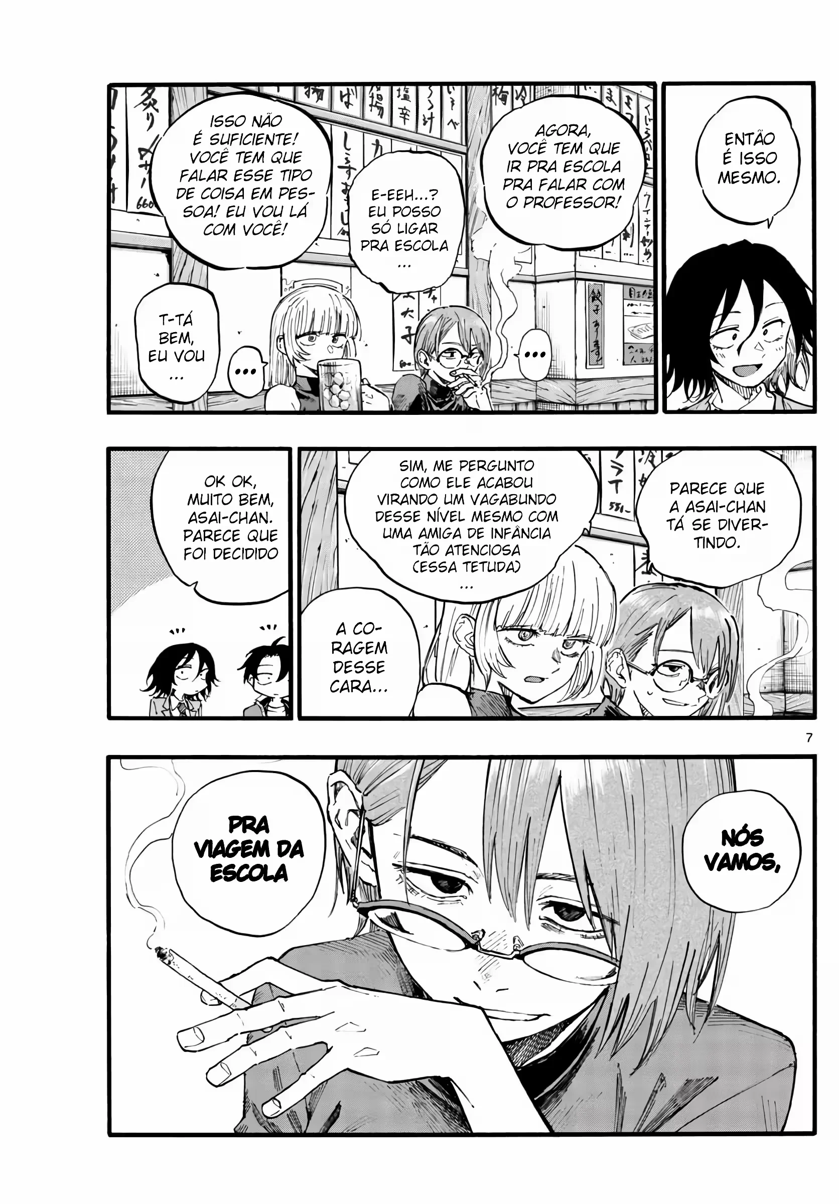 Yofukashi no uta Capítulo 134 Página 10