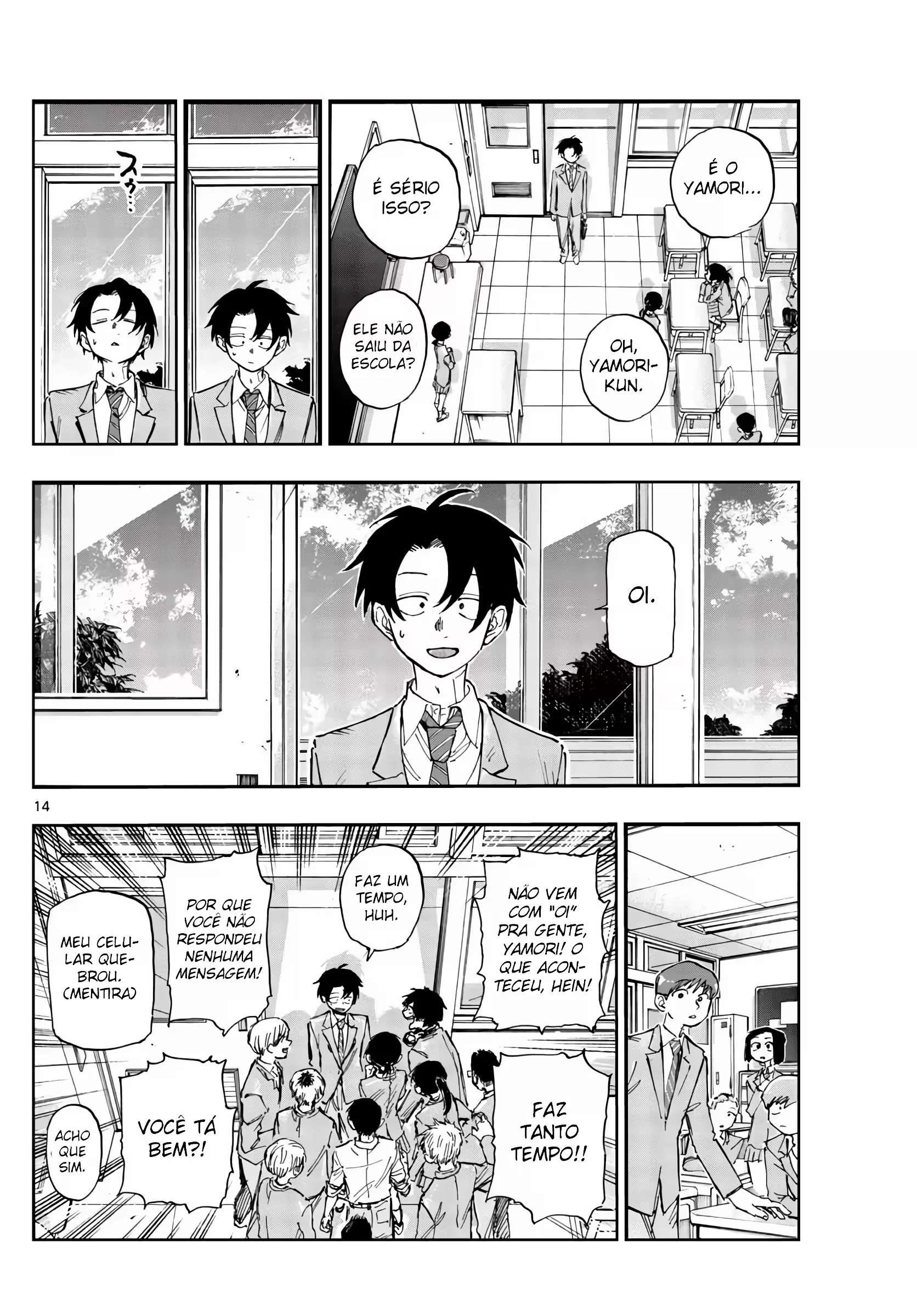 Yofukashi no uta Capítulo 134 Página 14