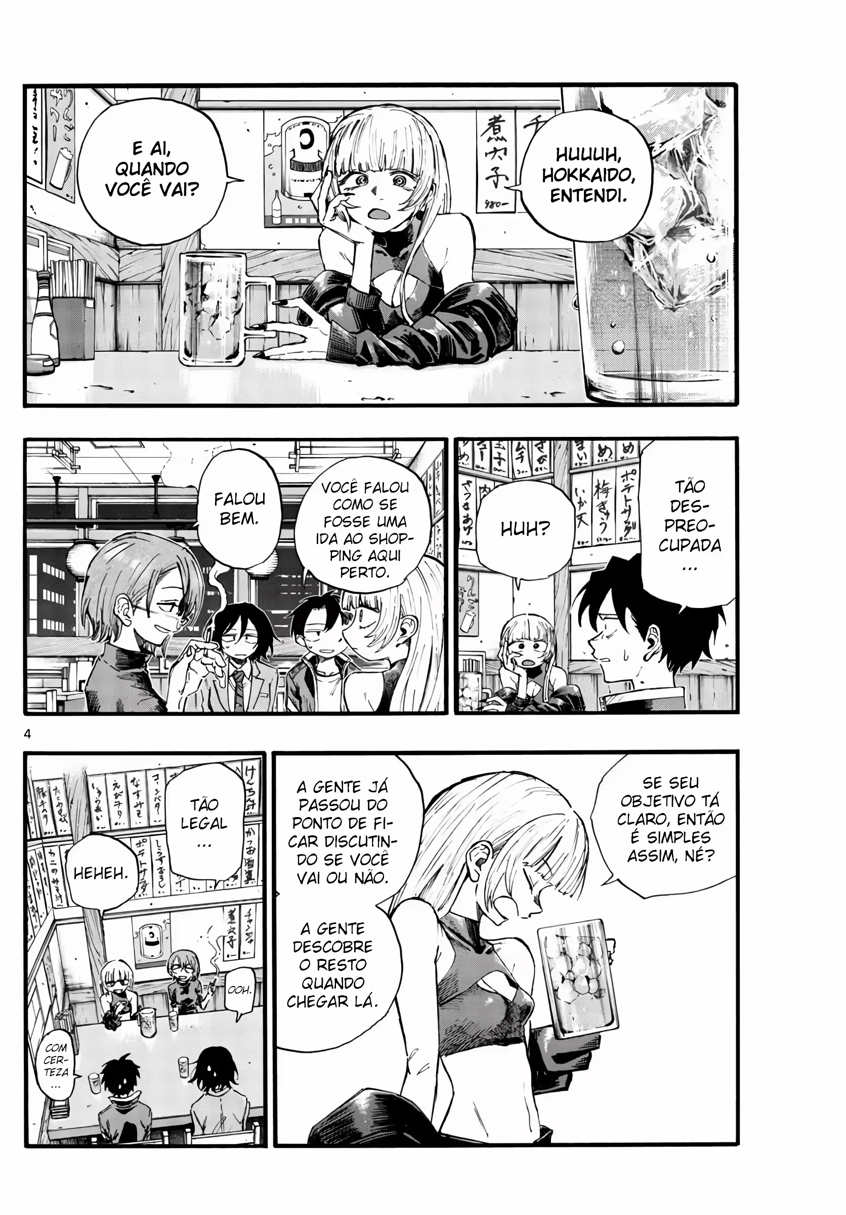 Yofukashi no uta Capítulo 134 Página 8