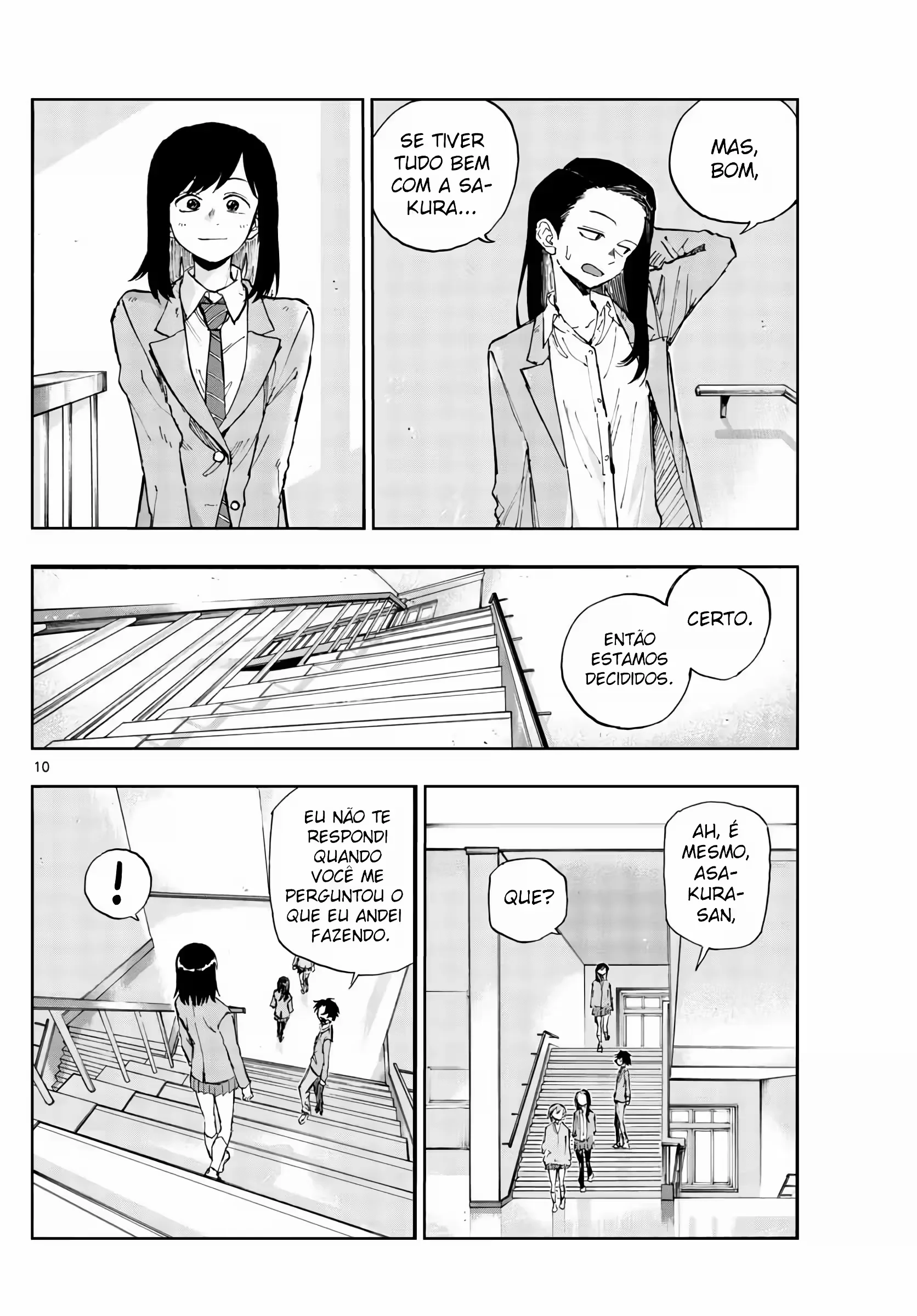 Yofukashi no uta Capítulo 135 Página 10