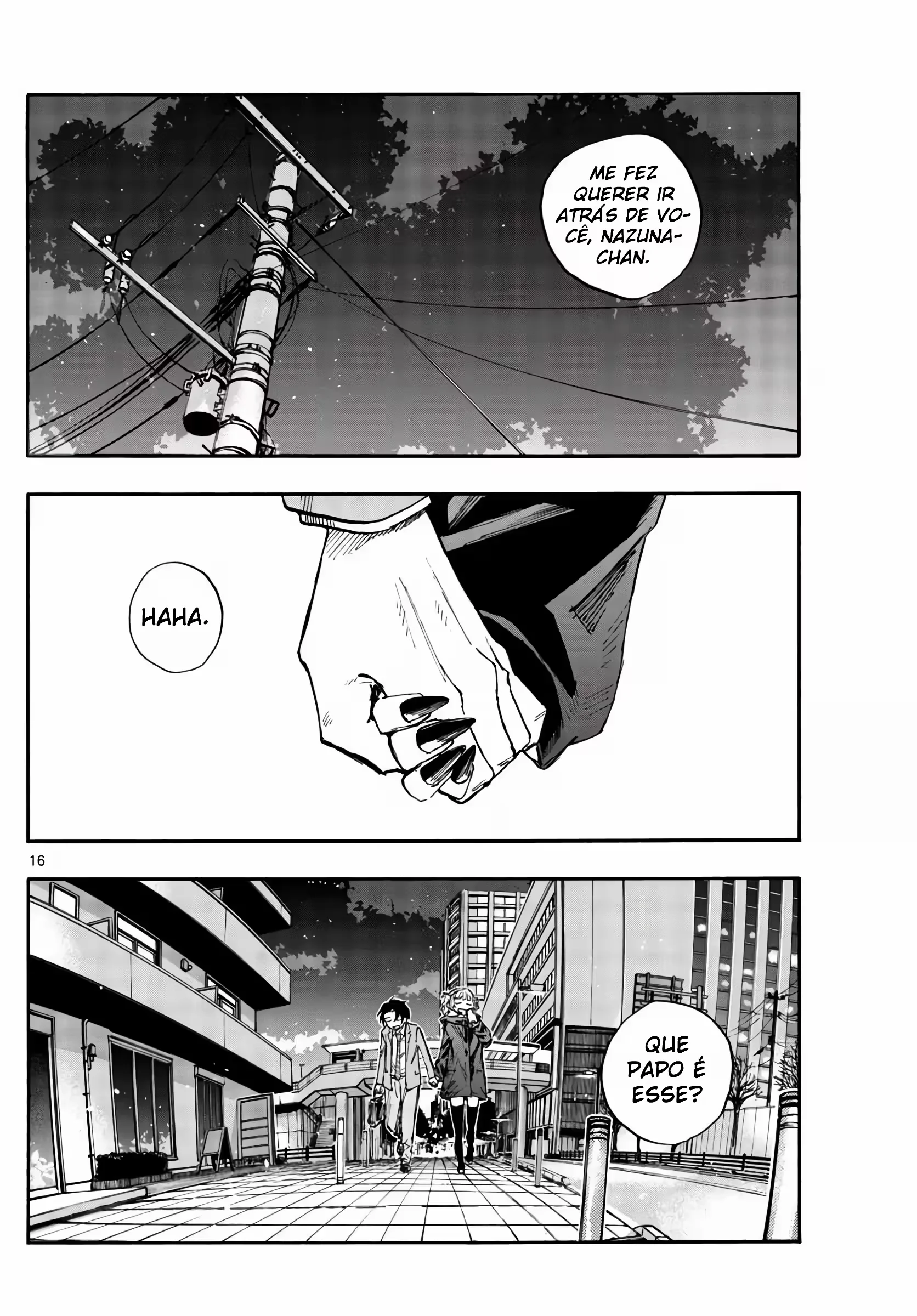 Yofukashi no uta Capítulo 135 Página 15