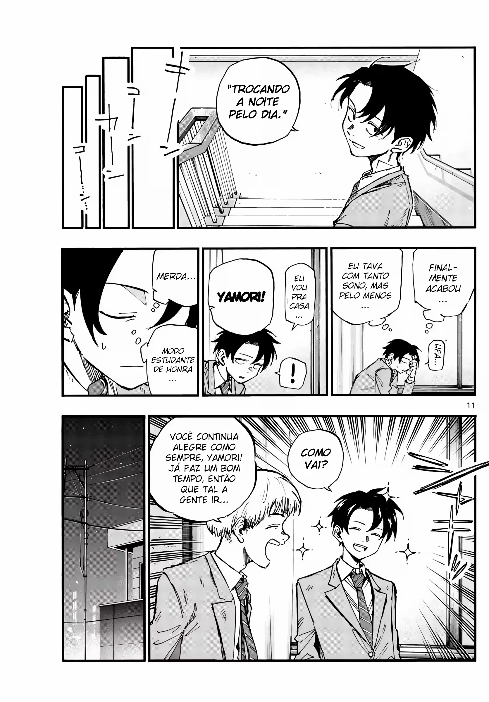 Yofukashi no uta Capítulo 135 Página 8