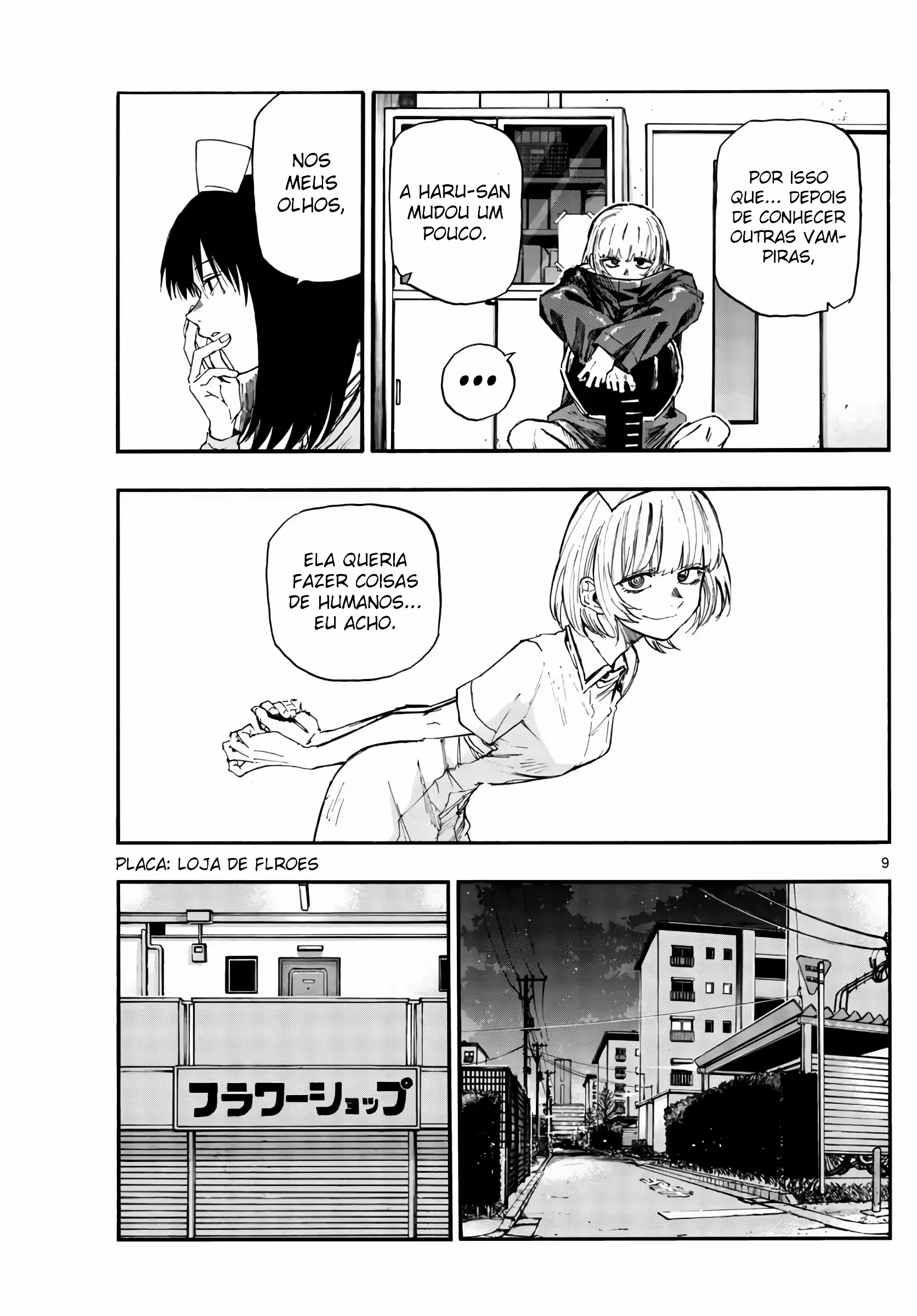 Yofukashi no uta Capítulo 136 Página 7