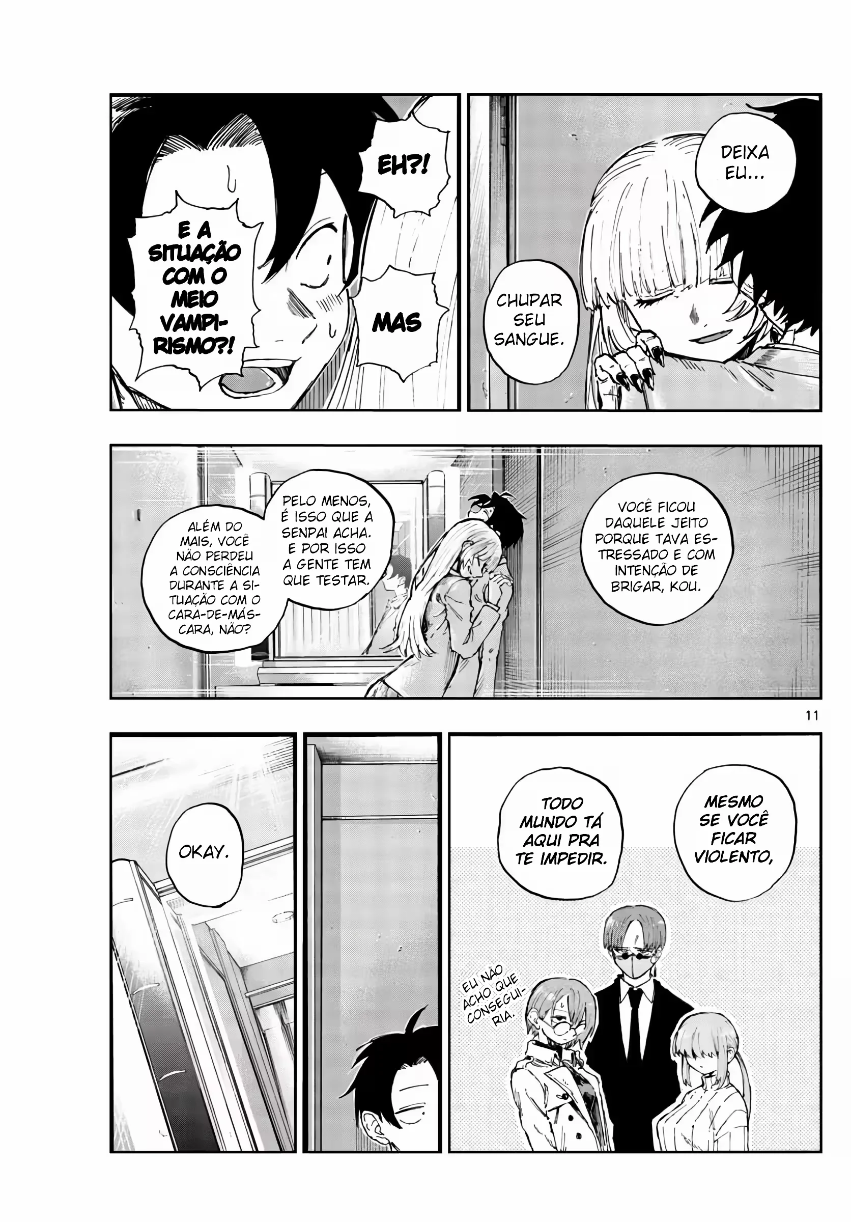 Yofukashi no uta Capítulo 137 Página 5