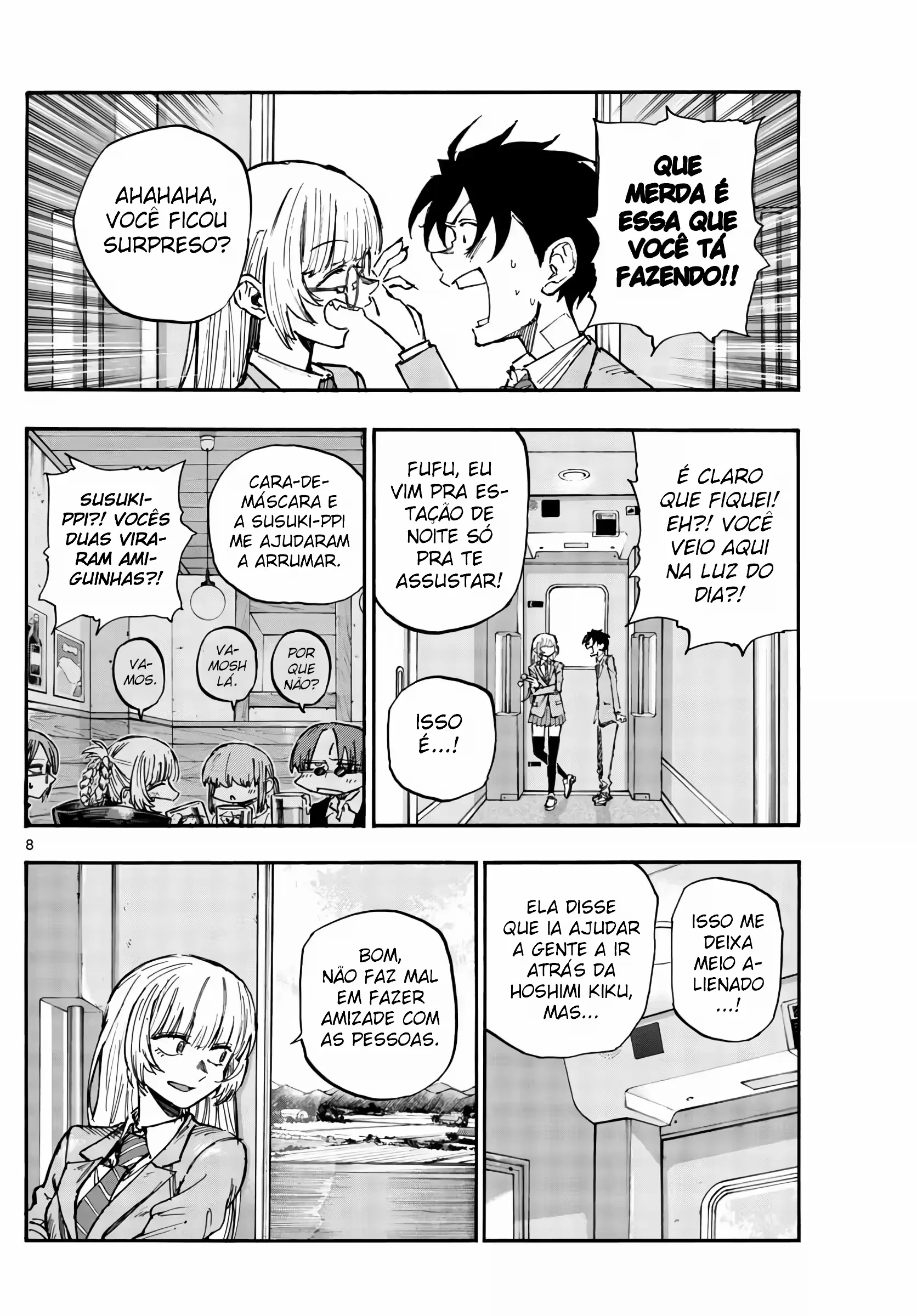 Yofukashi no uta Capítulo 137 Página 7