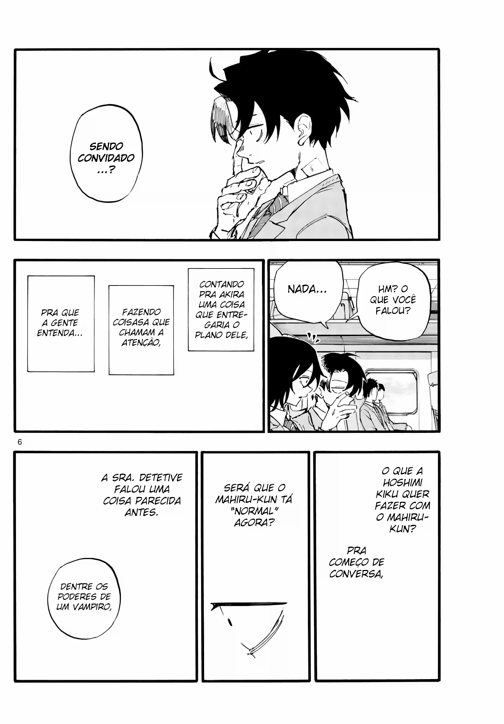 Yofukashi no uta Capítulo 138 Página 4