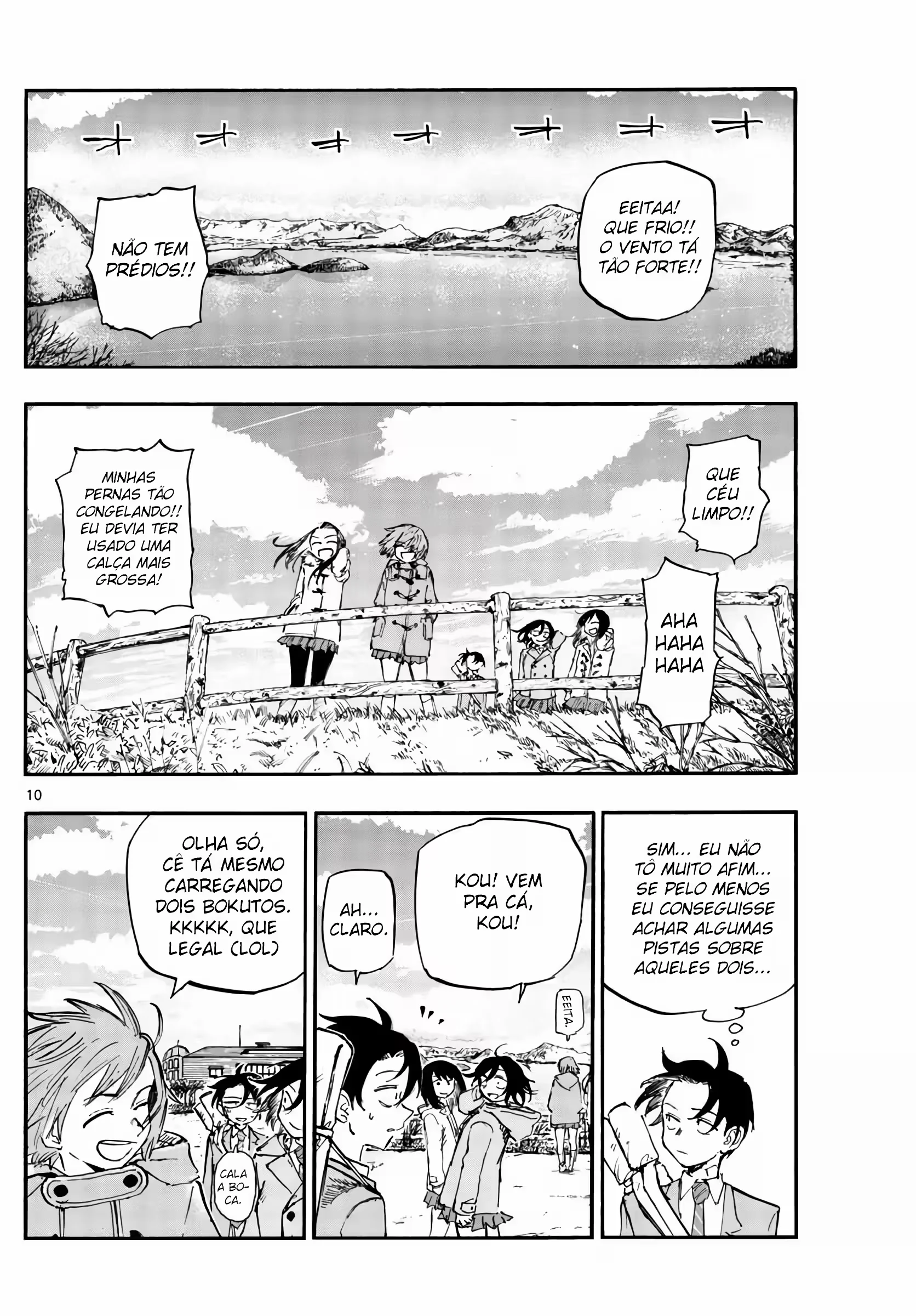 Yofukashi no uta Capítulo 139 Página 10