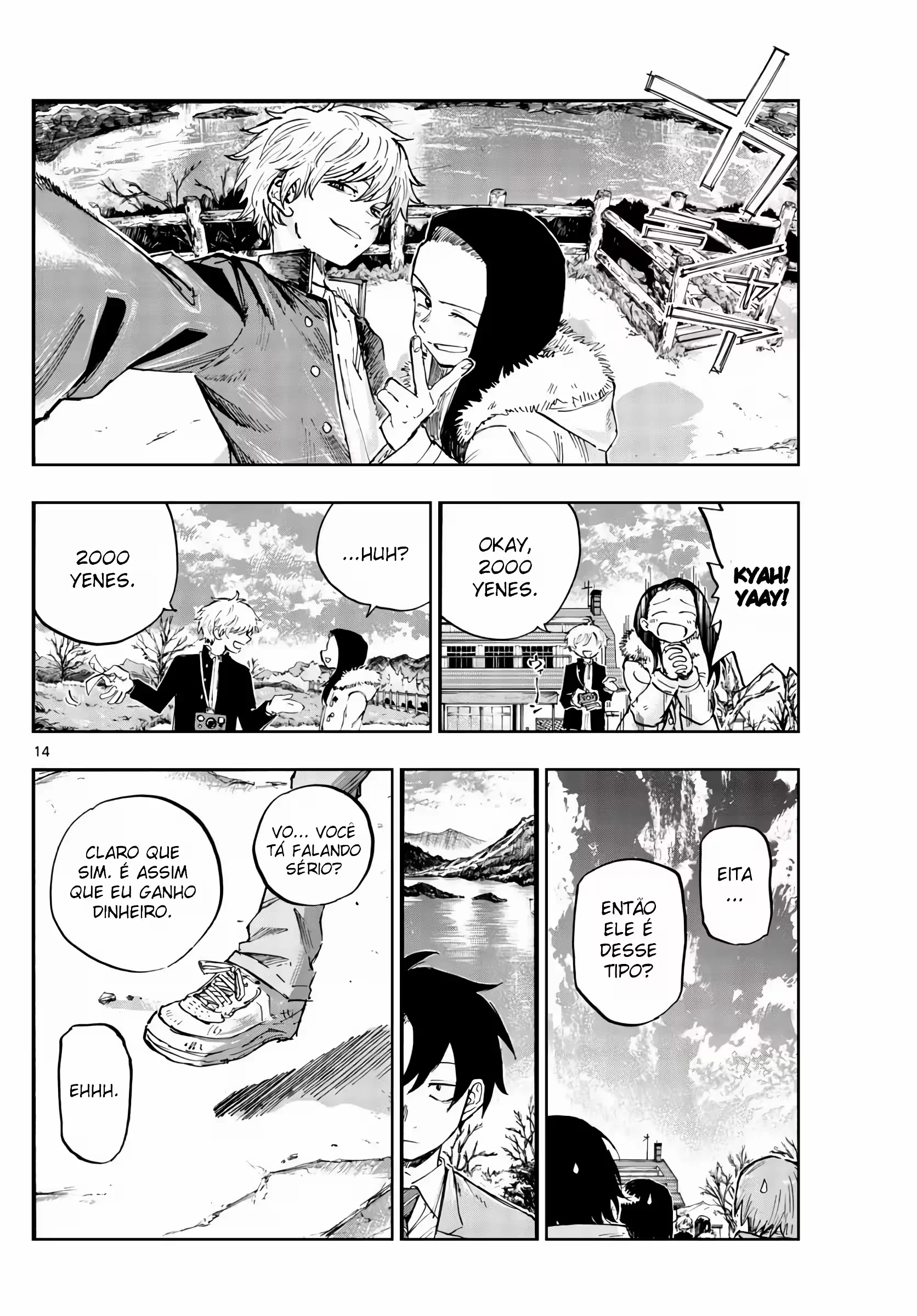 Yofukashi no uta Capítulo 139 Página 14