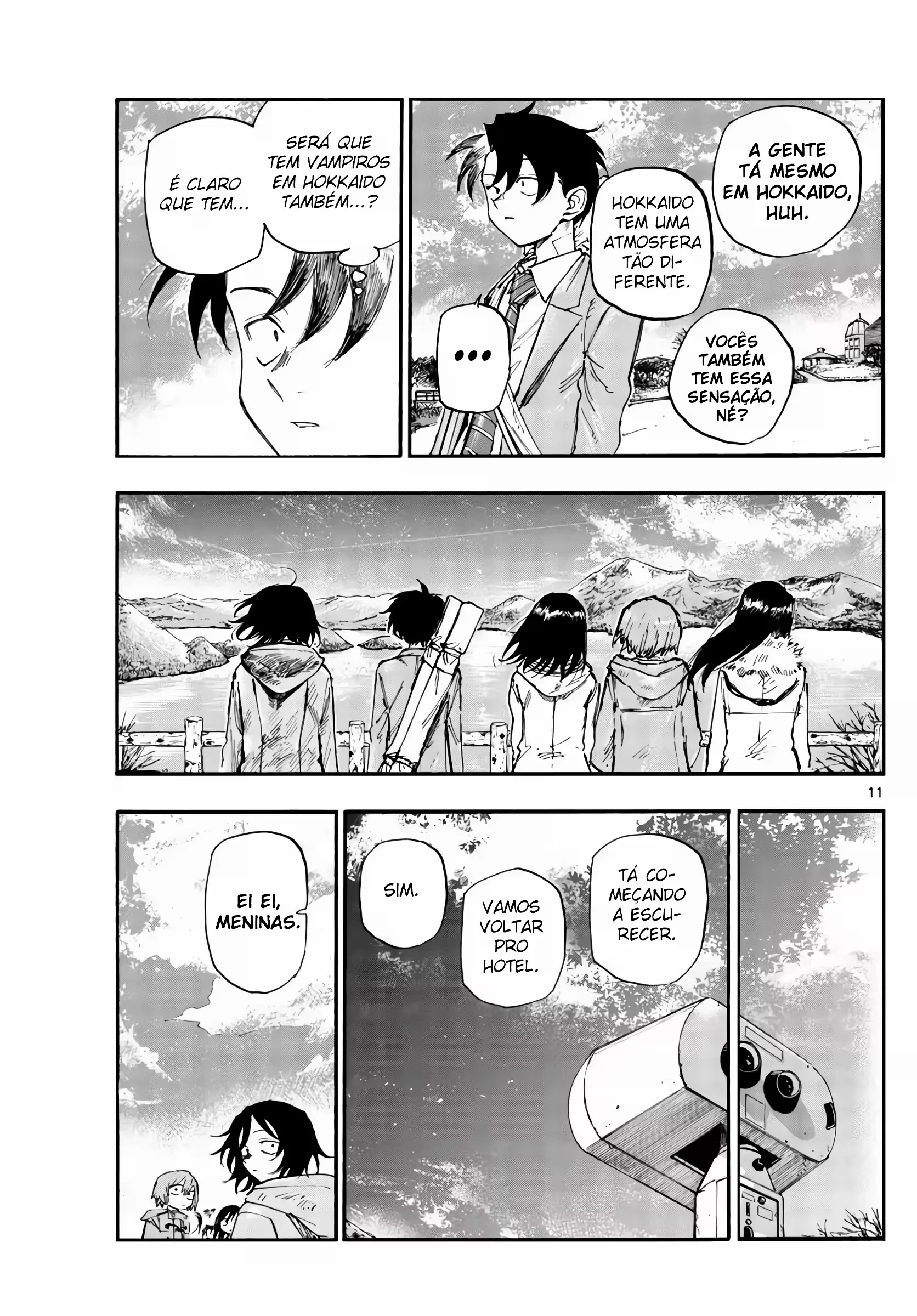 Yofukashi no uta Capítulo 139 Página 7
