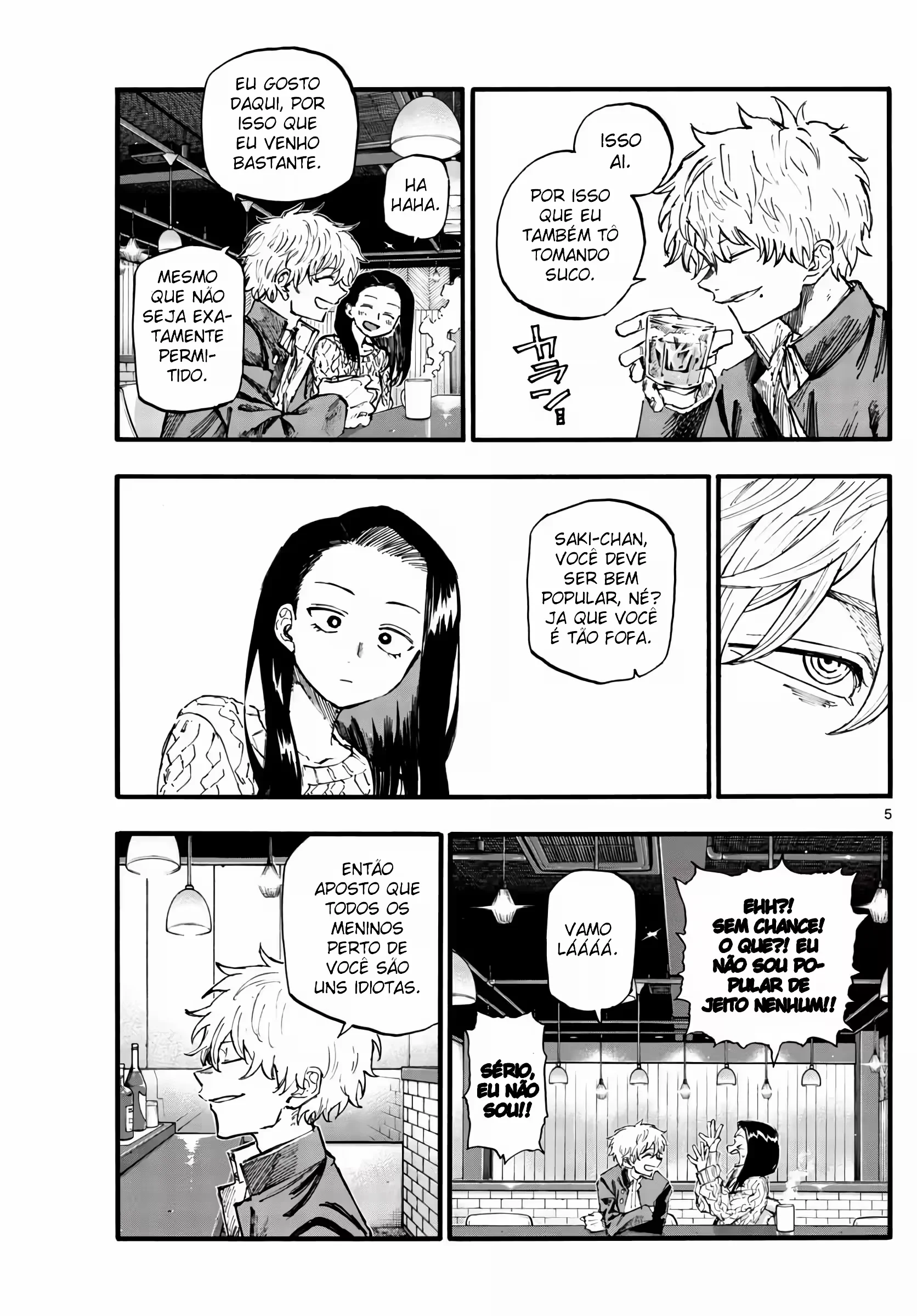 Yofukashi no uta Capítulo 141 Página 8