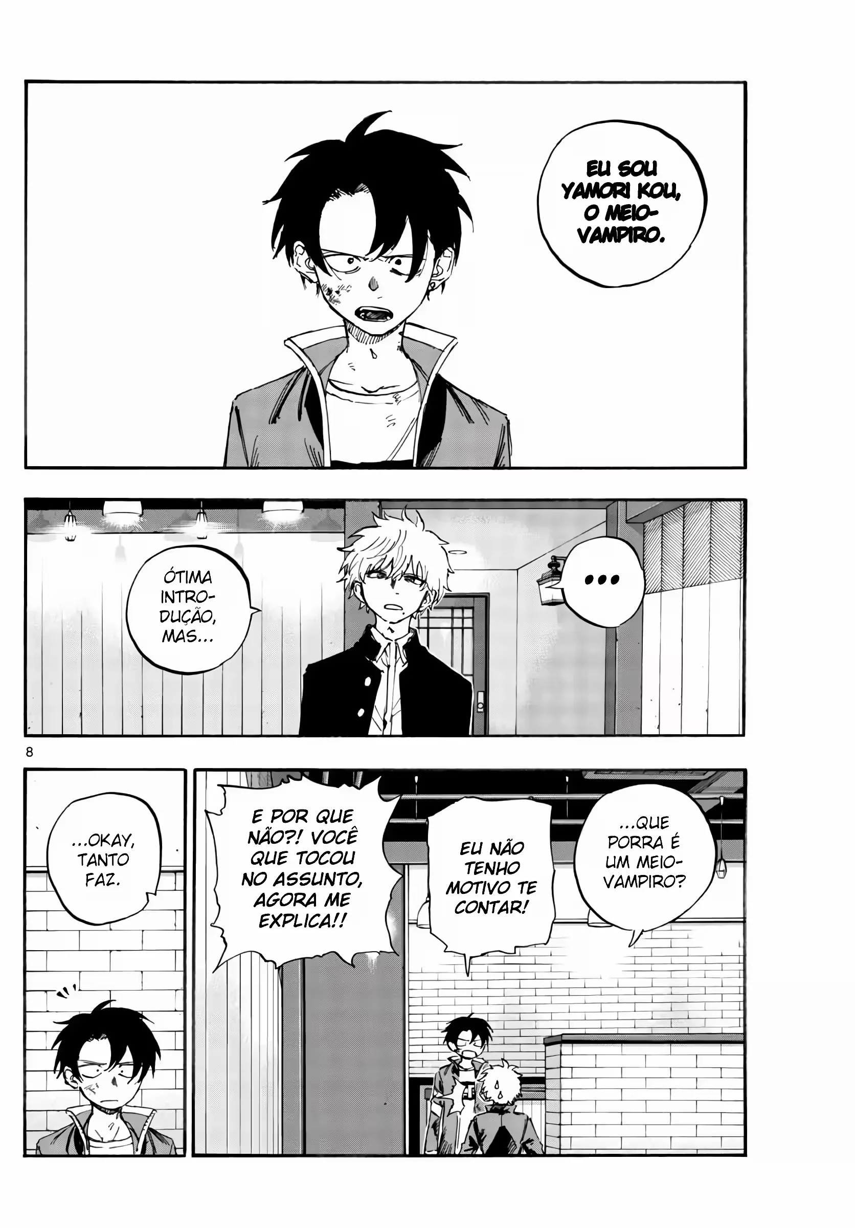 Yofukashi no uta Capítulo 142 Página 13