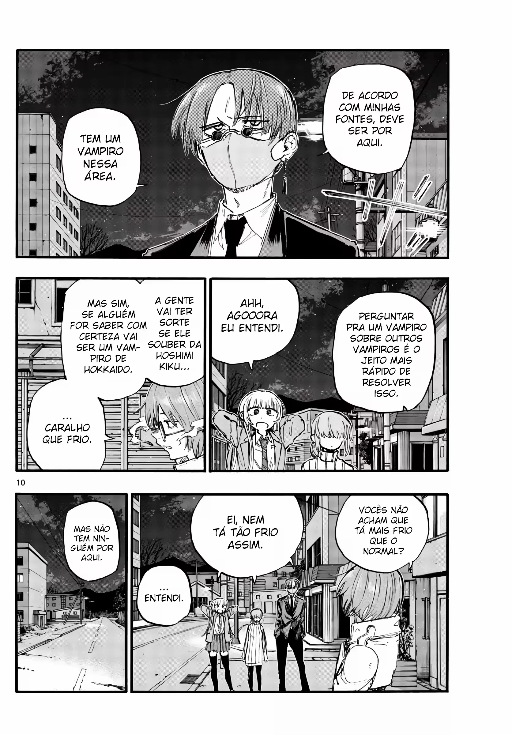 Yofukashi no uta Capítulo 142 Página 7