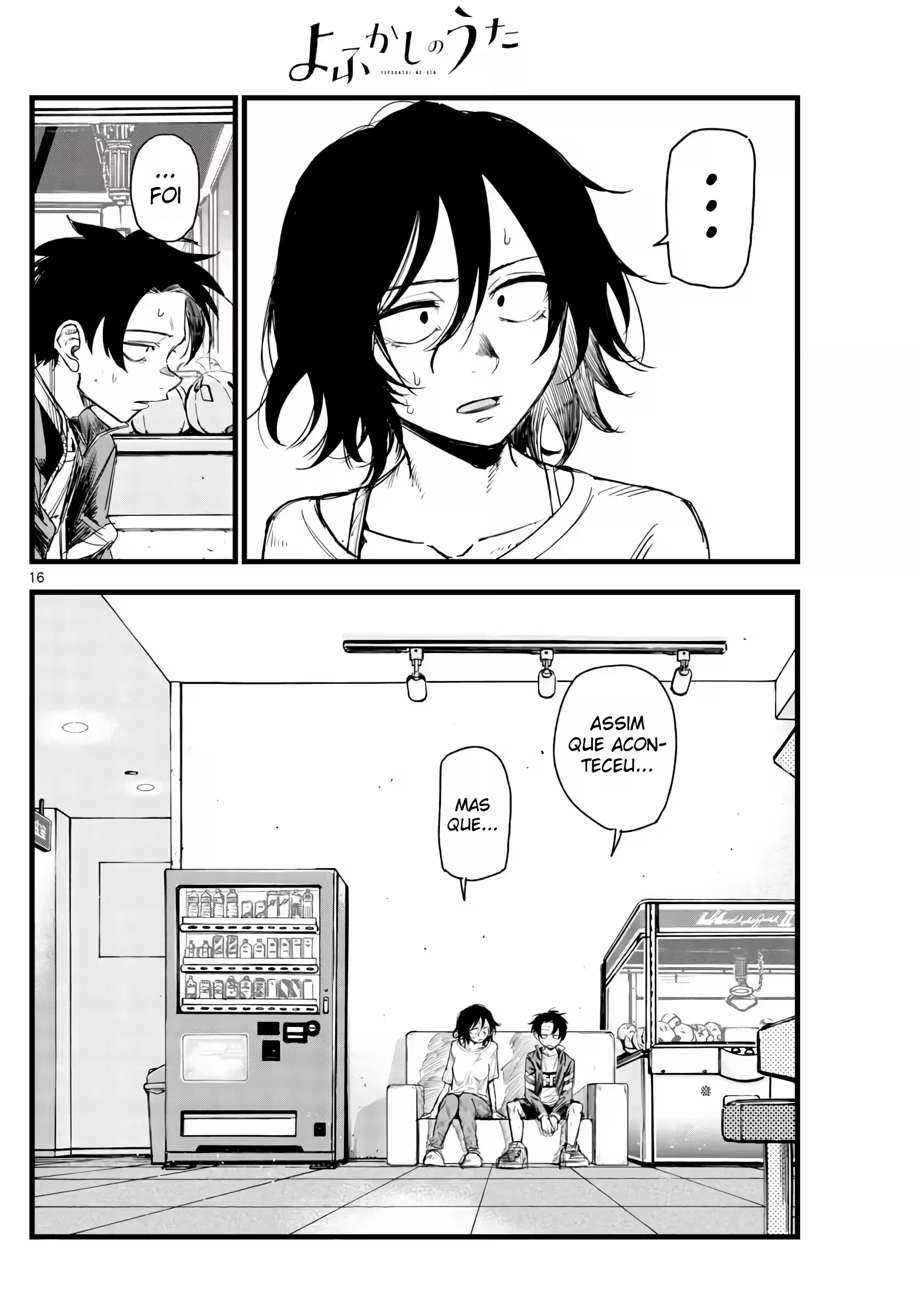 Yofukashi no uta Capítulo 143 Página 3