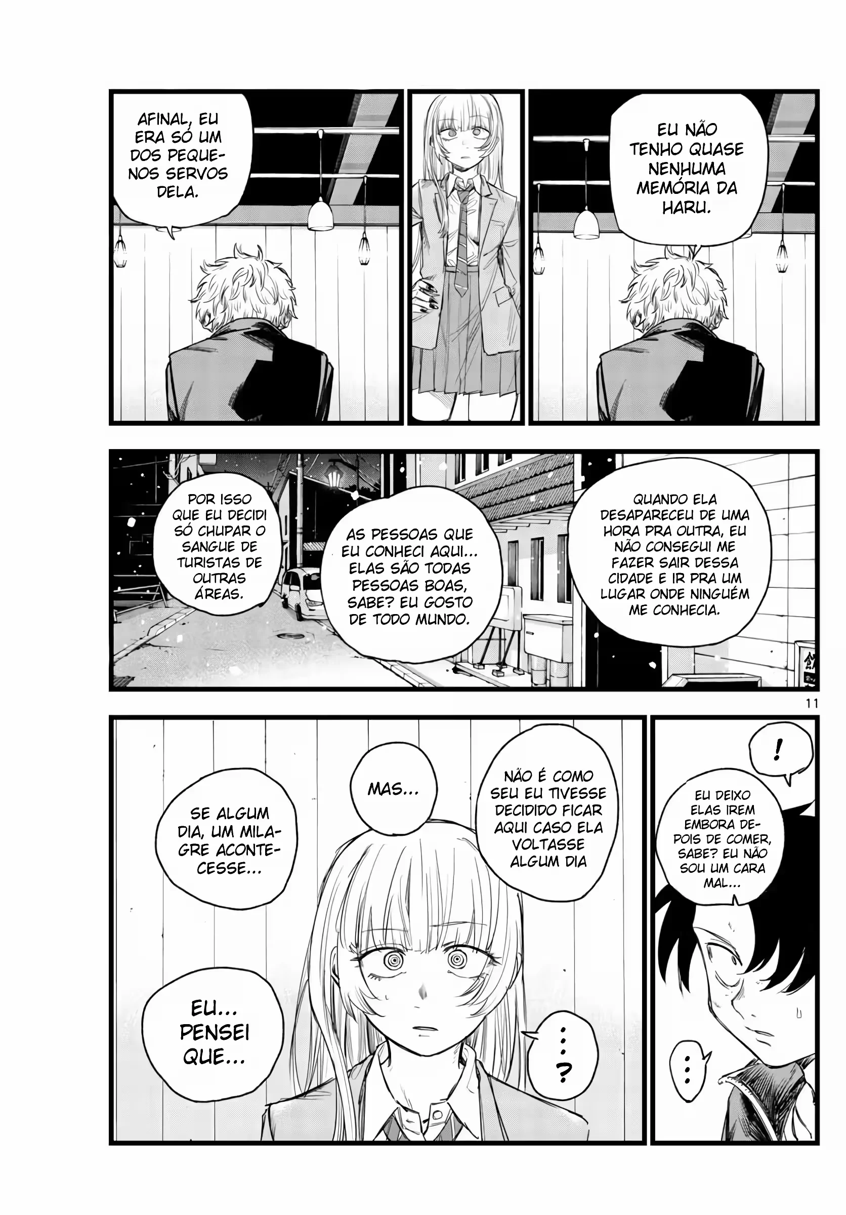 Yofukashi no uta Capítulo 143 Página 4