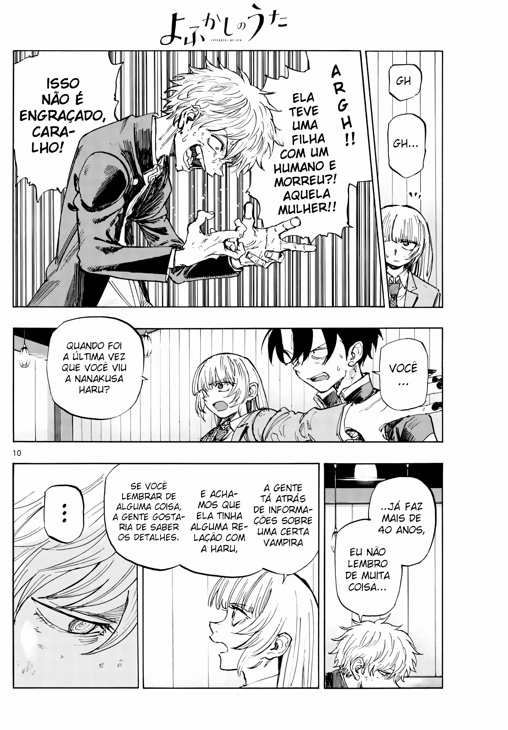 Yofukashi no uta Capítulo 143 Página 6