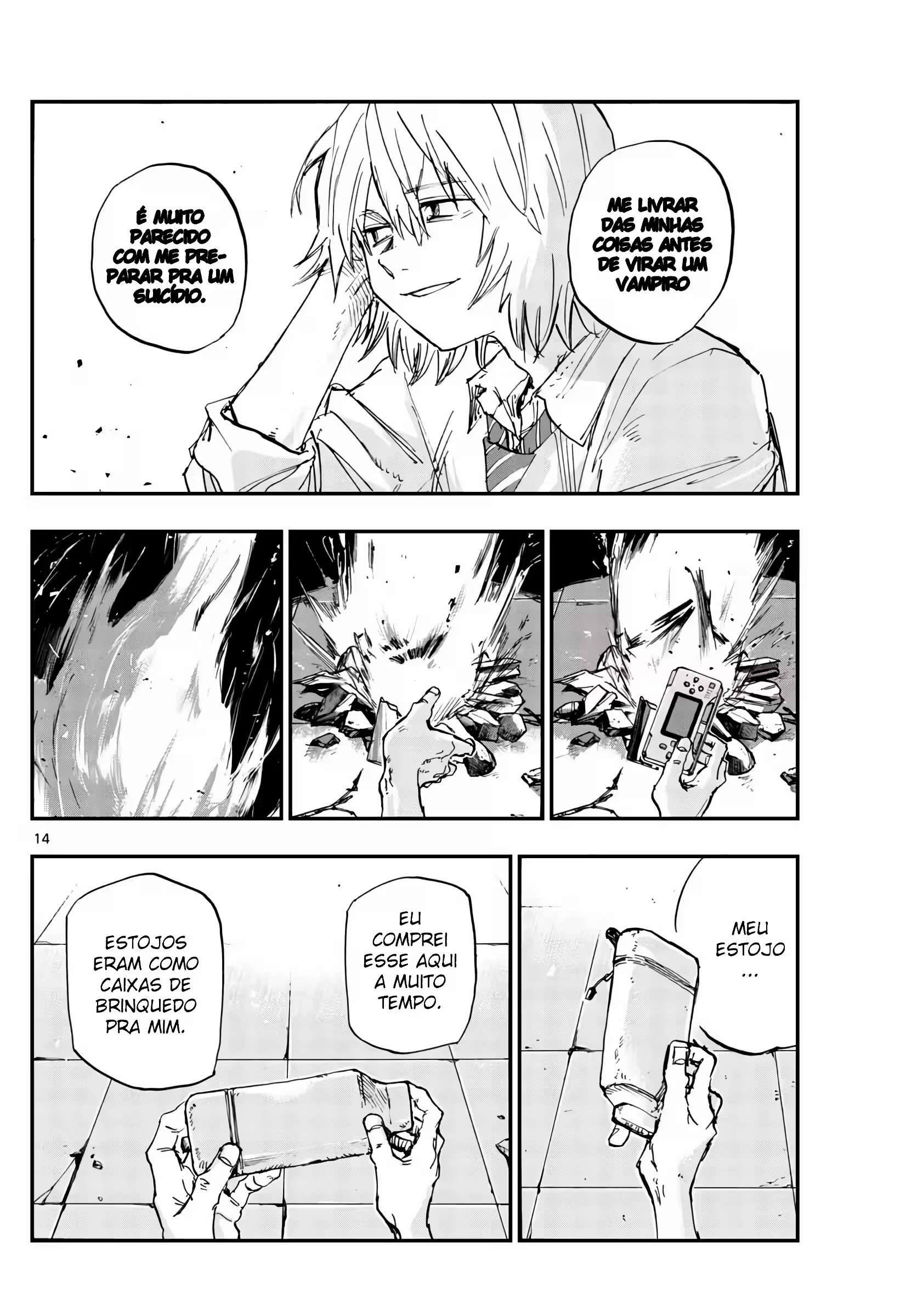 Yofukashi no uta Capítulo 144 Página 1
