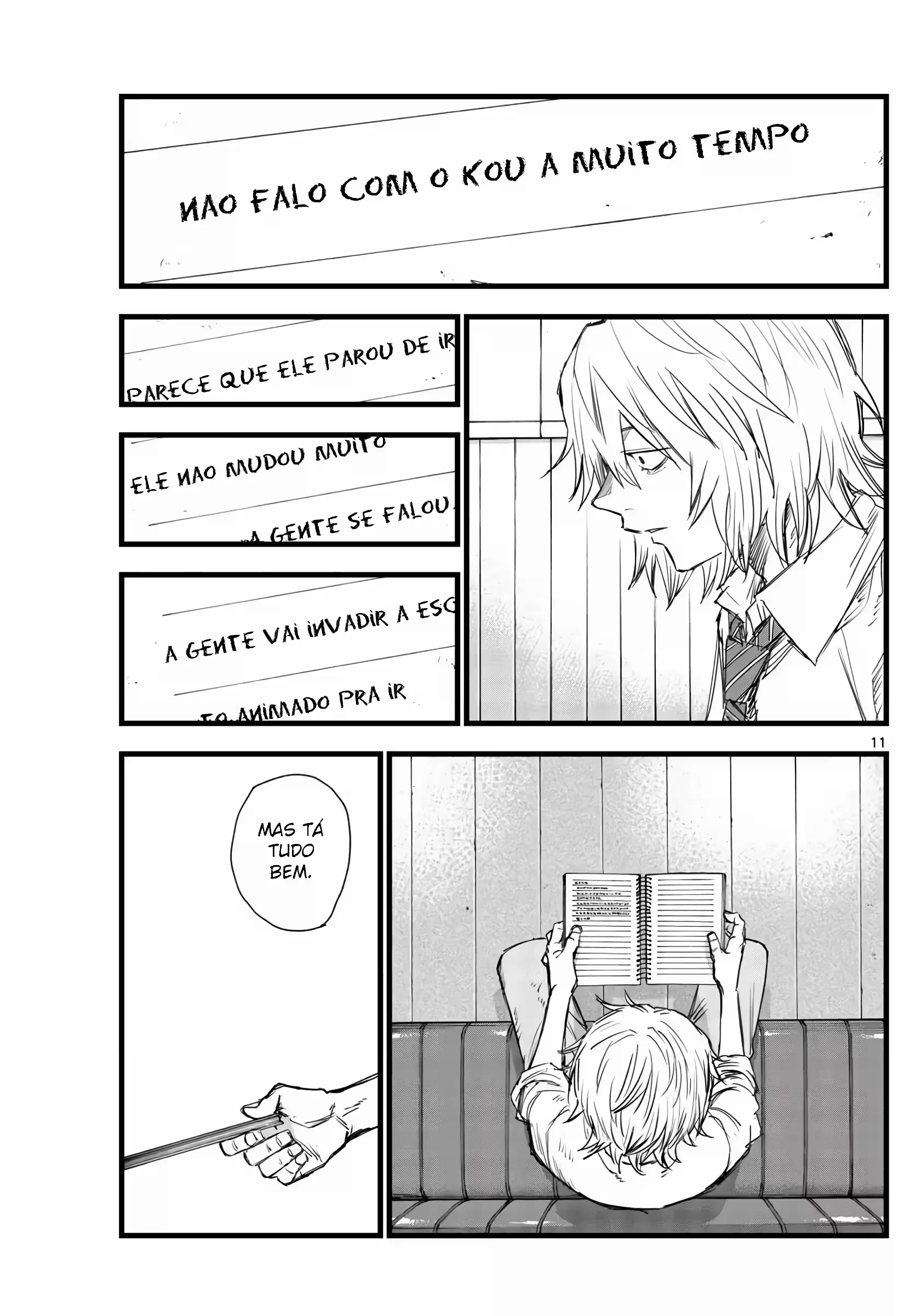 Yofukashi no uta Capítulo 144 Página 16