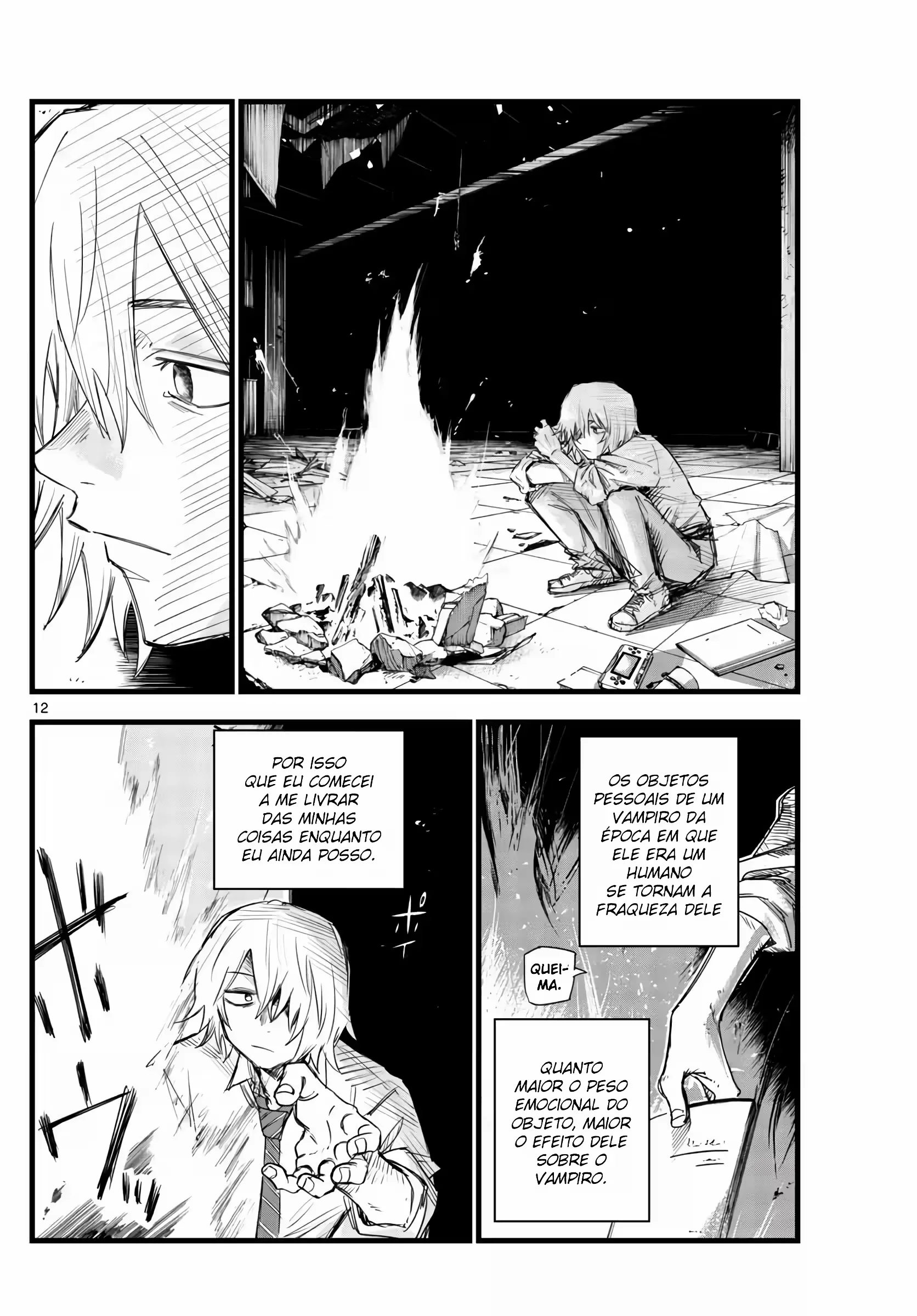 Yofukashi no uta Capítulo 144 Página 17