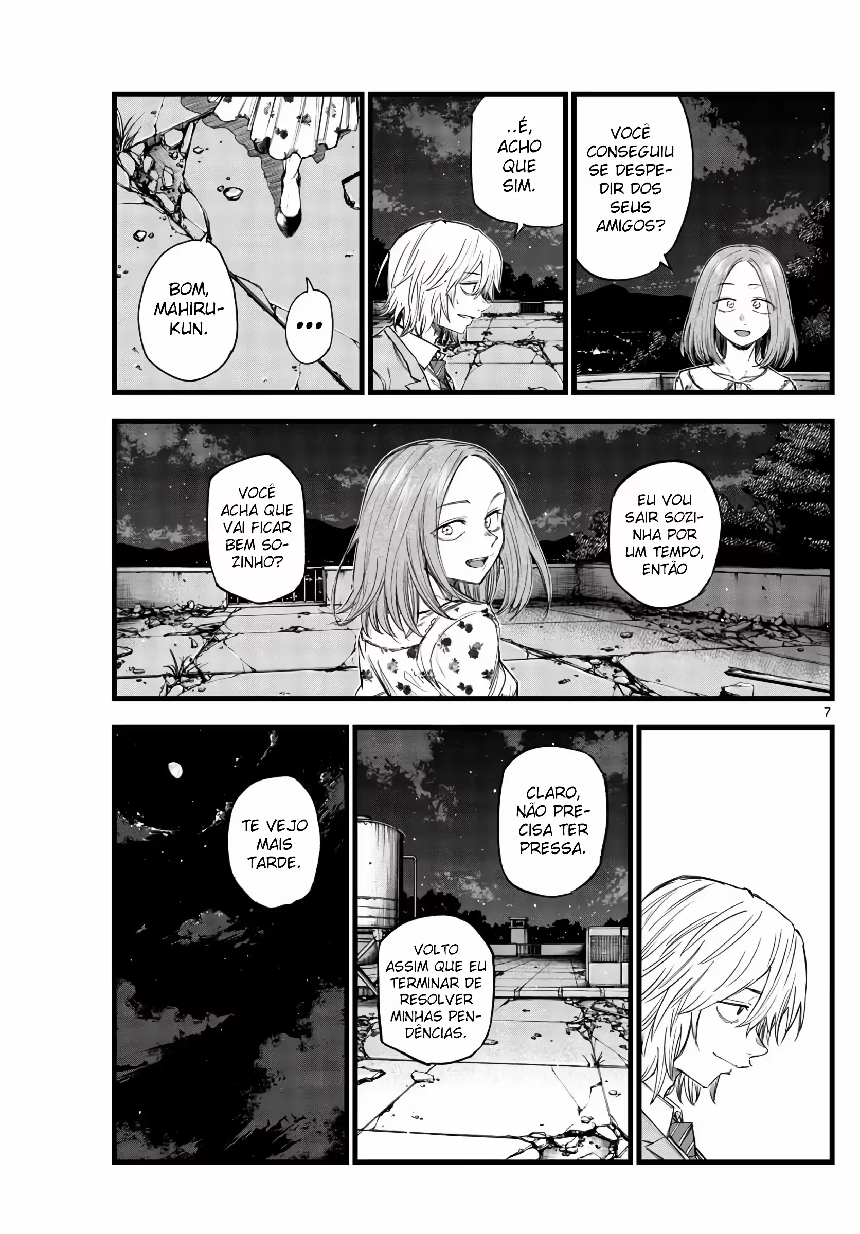 Yofukashi no uta Capítulo 144 Página 9