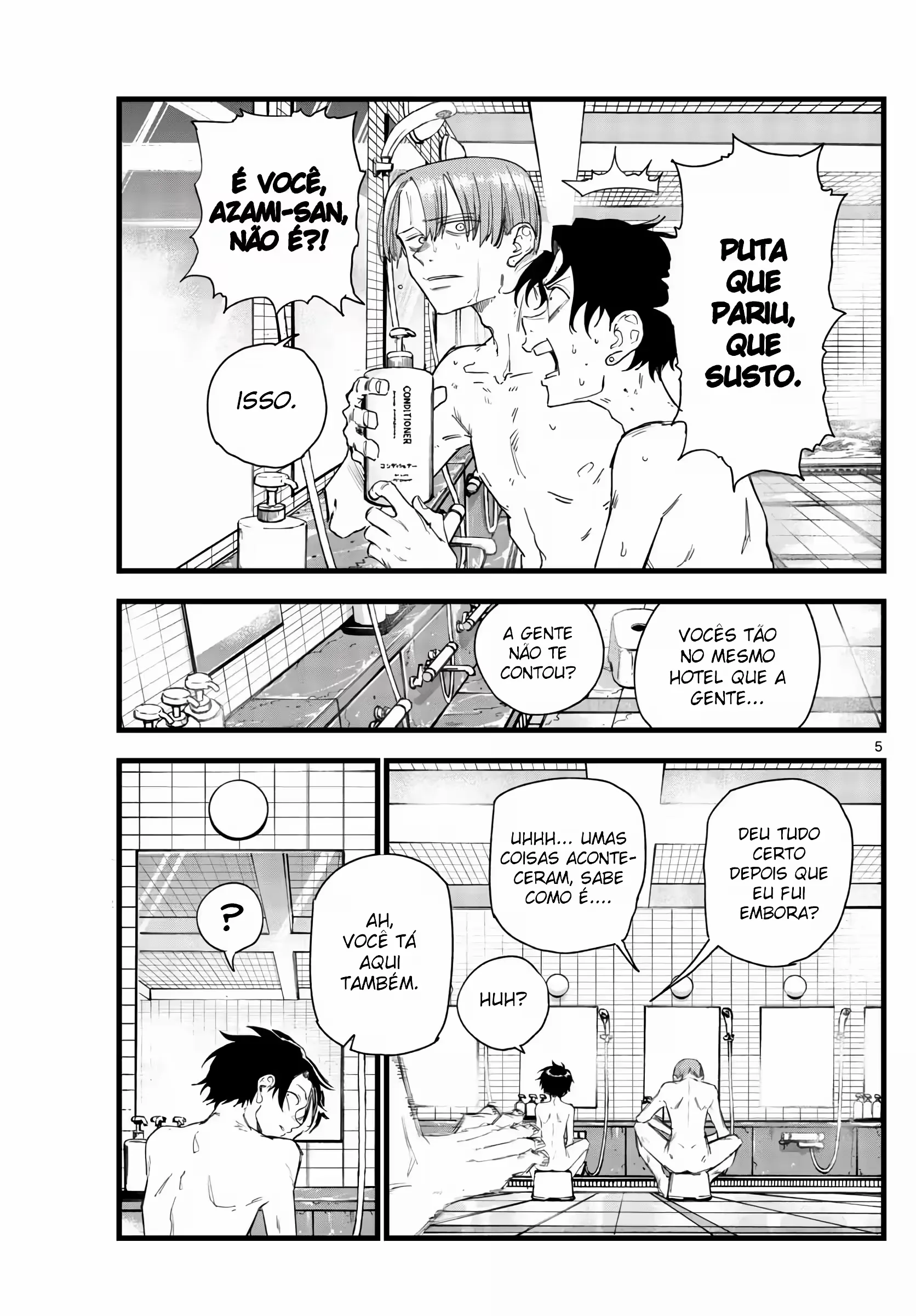 Yofukashi no uta Capítulo 145 Página 4