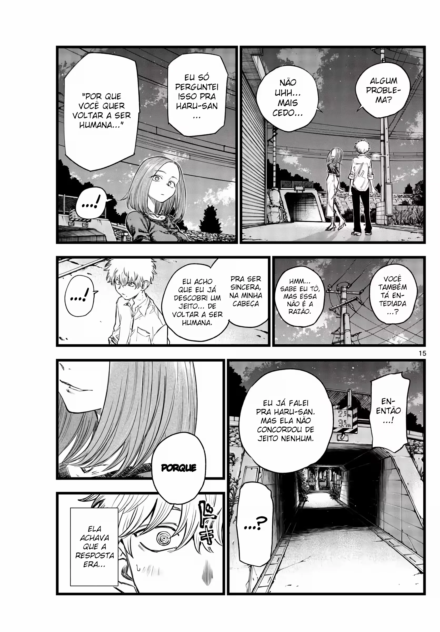 Yofukashi no uta Capítulo 146 Página 14
