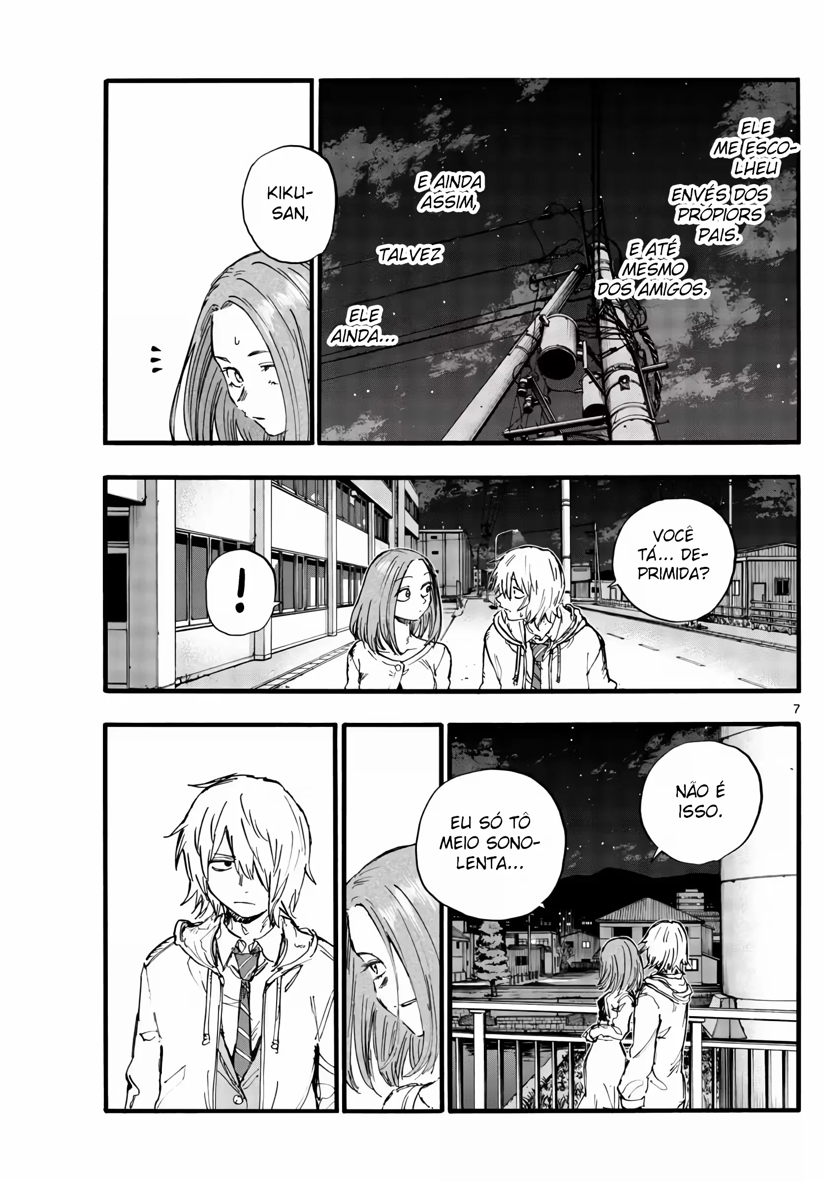 Yofukashi no uta Capítulo 147 Página 1