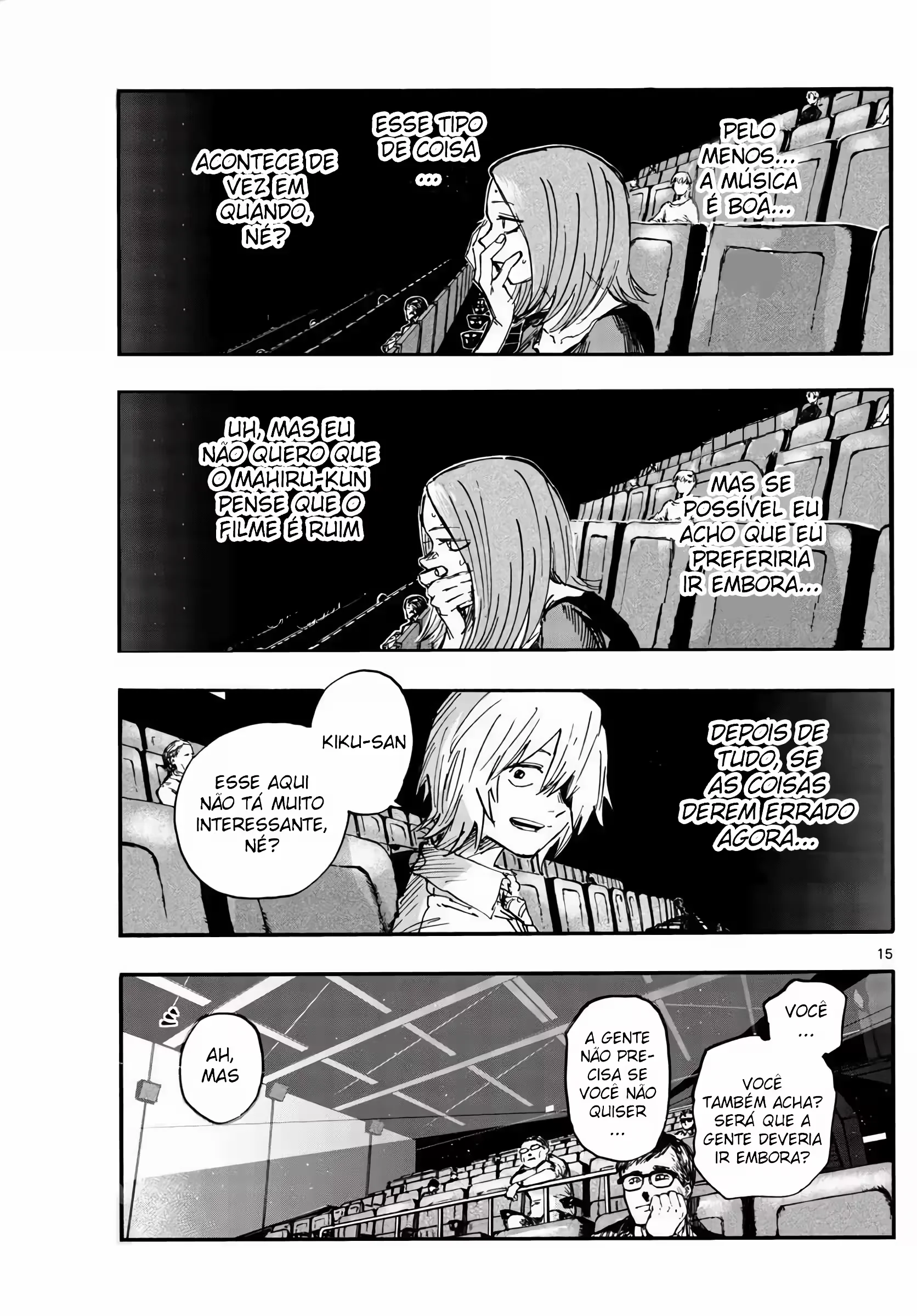 Yofukashi no uta Capítulo 147 Página 14