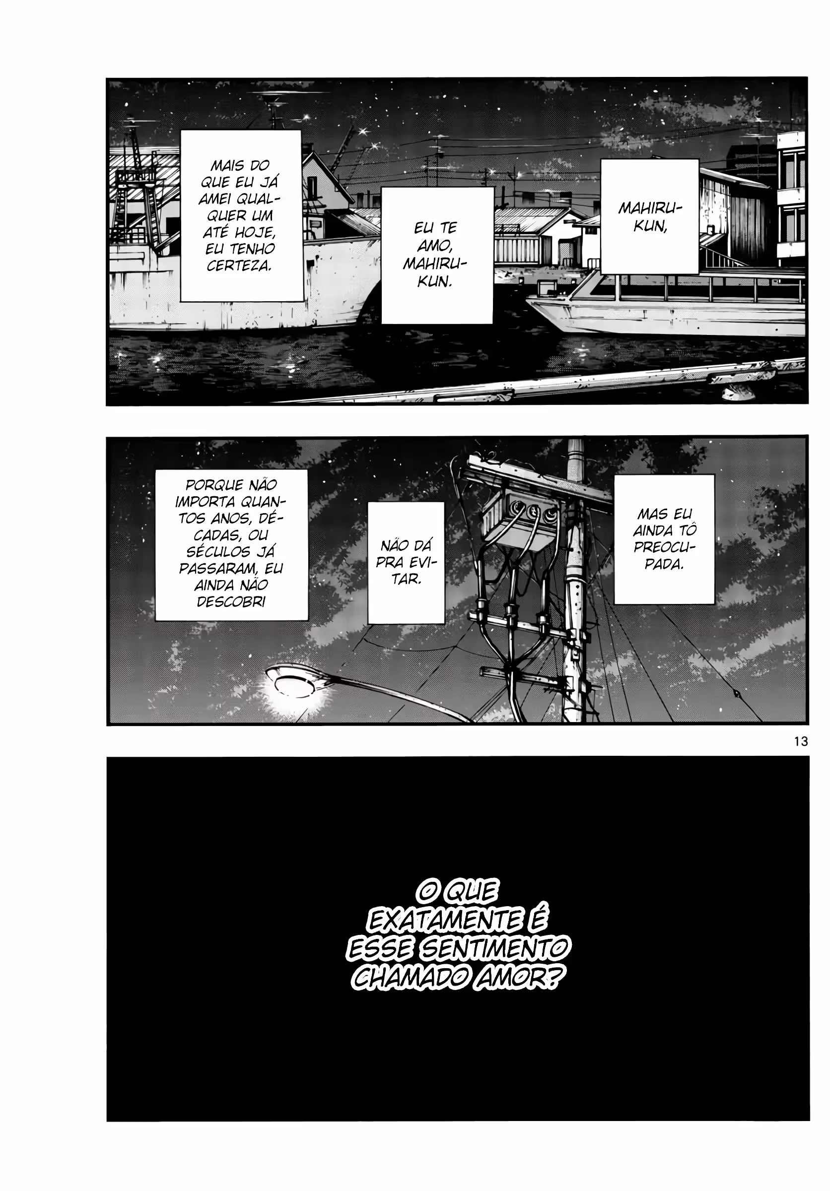 Yofukashi no uta Capítulo 147 Página 15