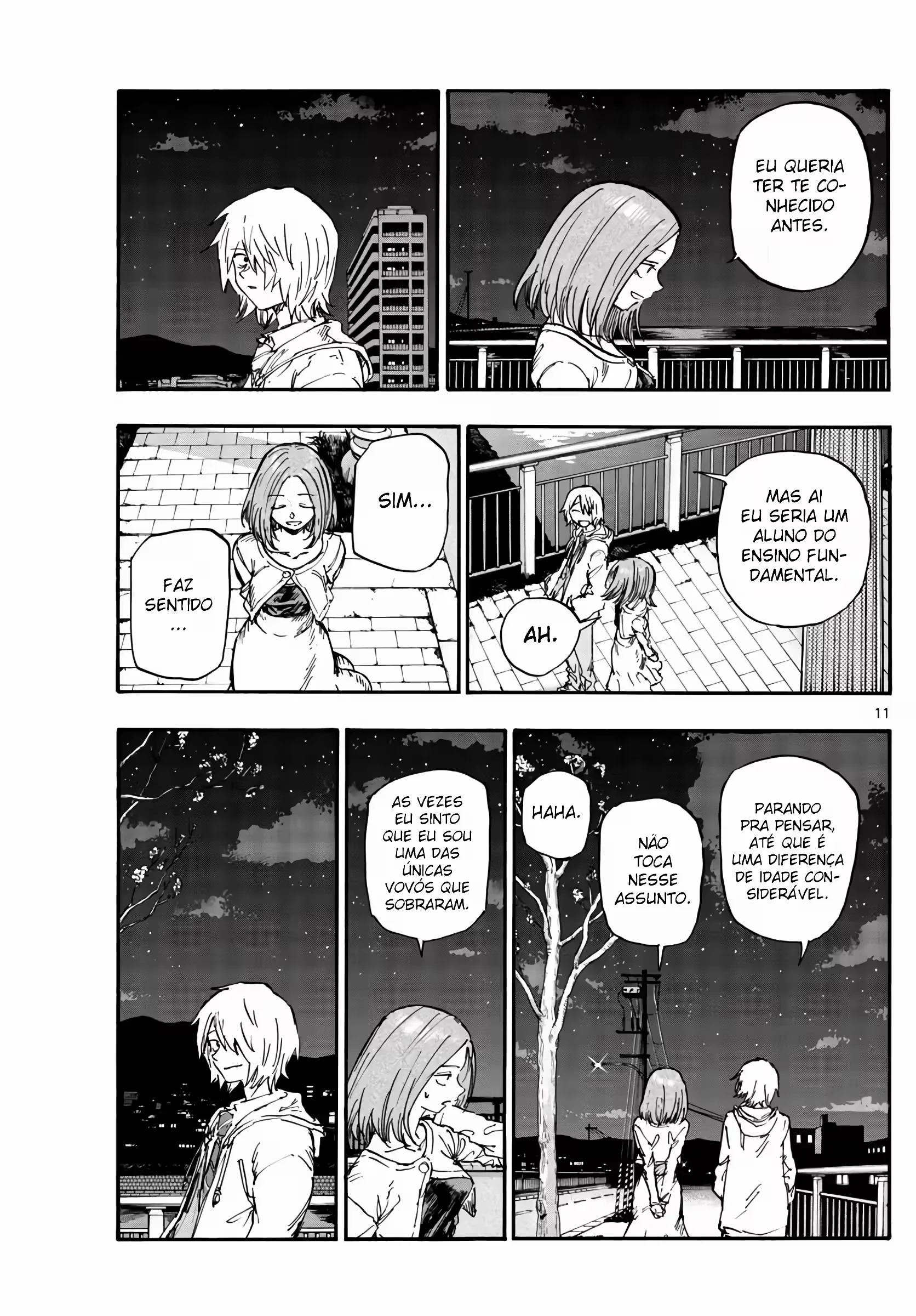Yofukashi no uta Capítulo 147 Página 18