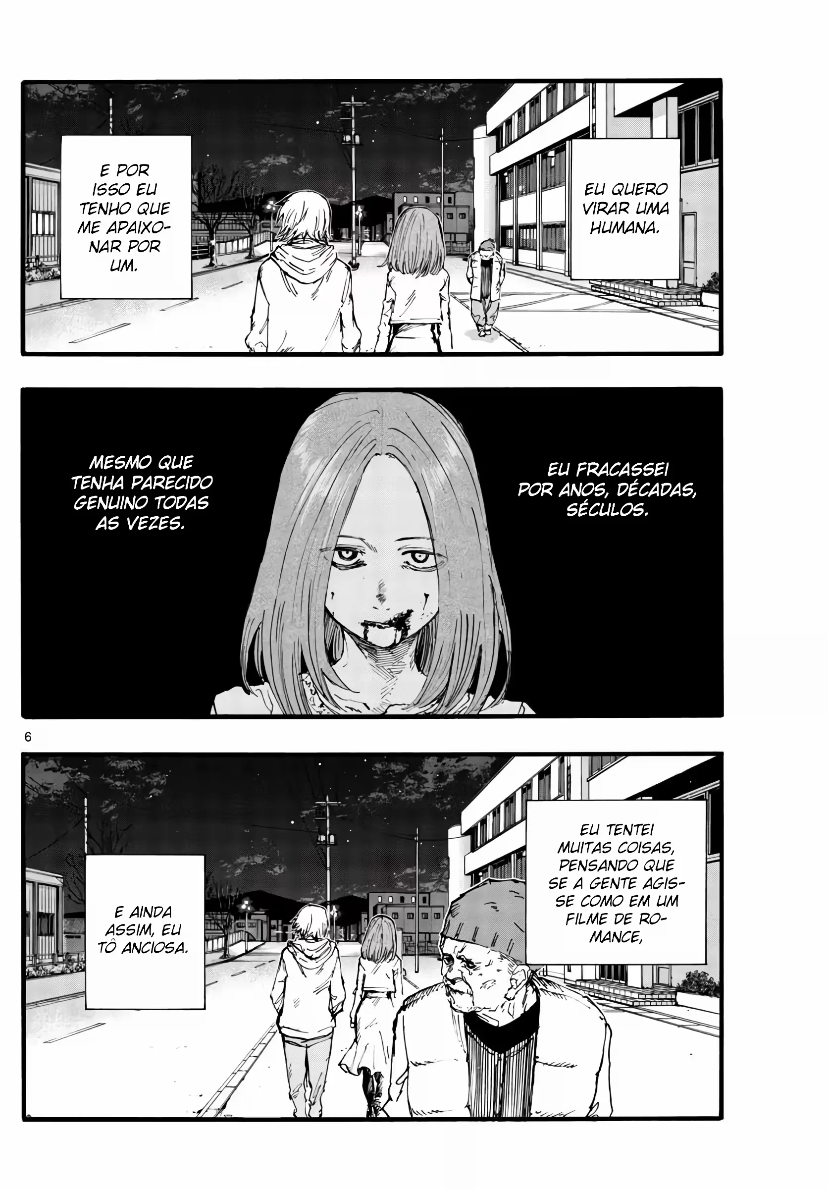 Yofukashi no uta Capítulo 147 Página 2