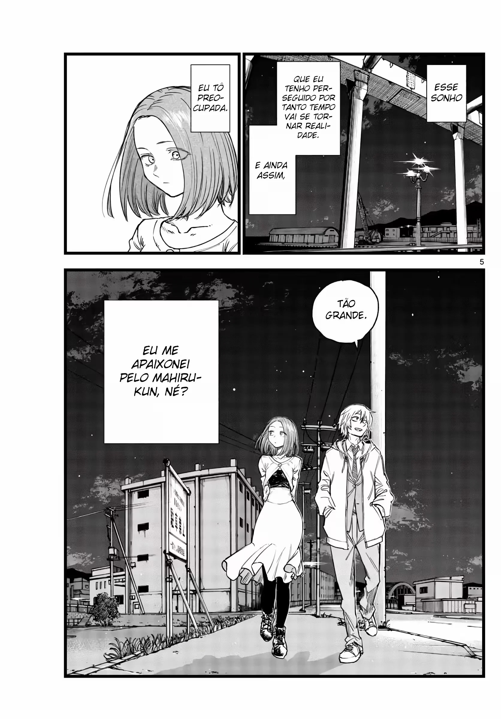 Yofukashi no uta Capítulo 147 Página 7