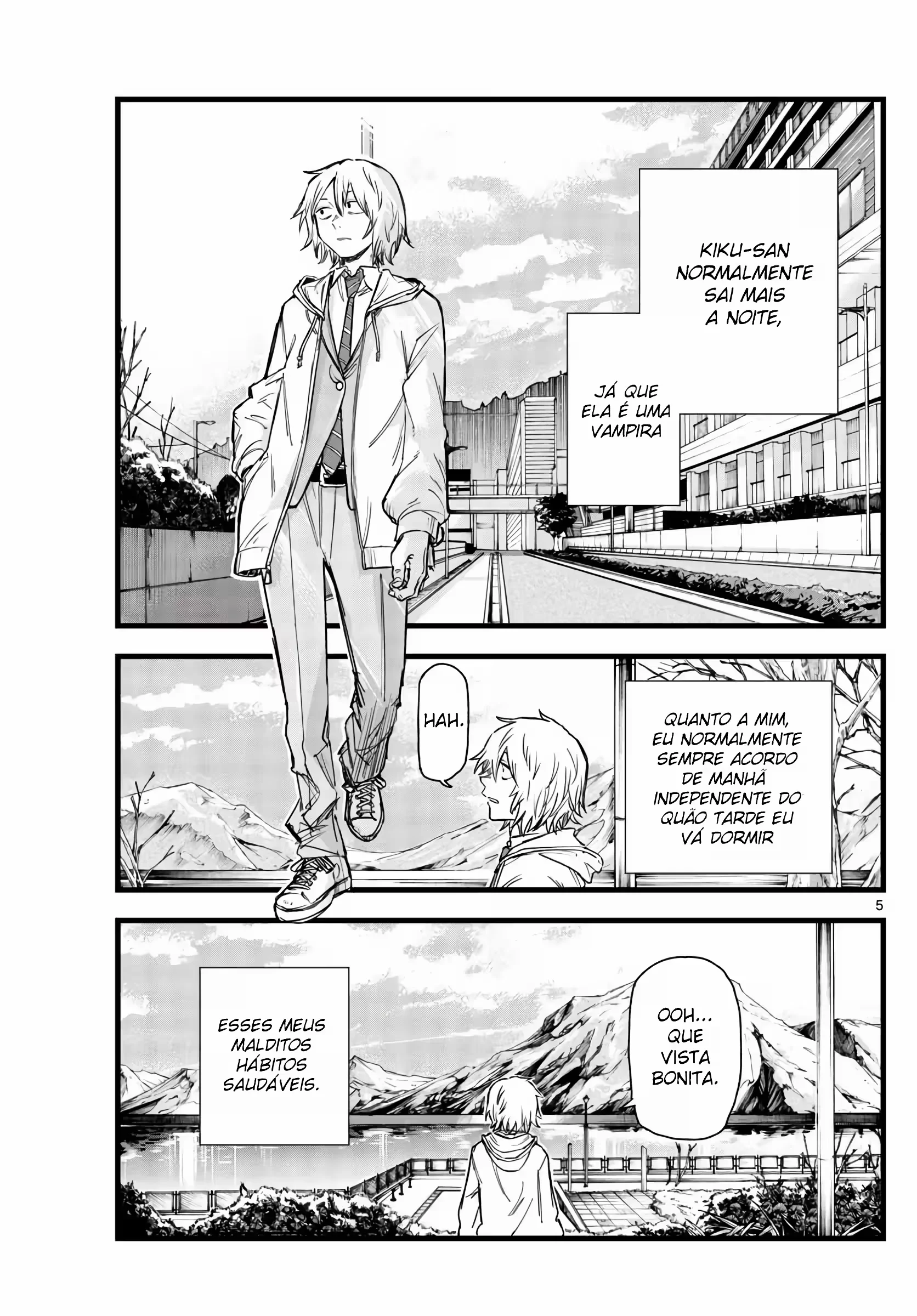 Yofukashi no uta Capítulo 148 Página 15