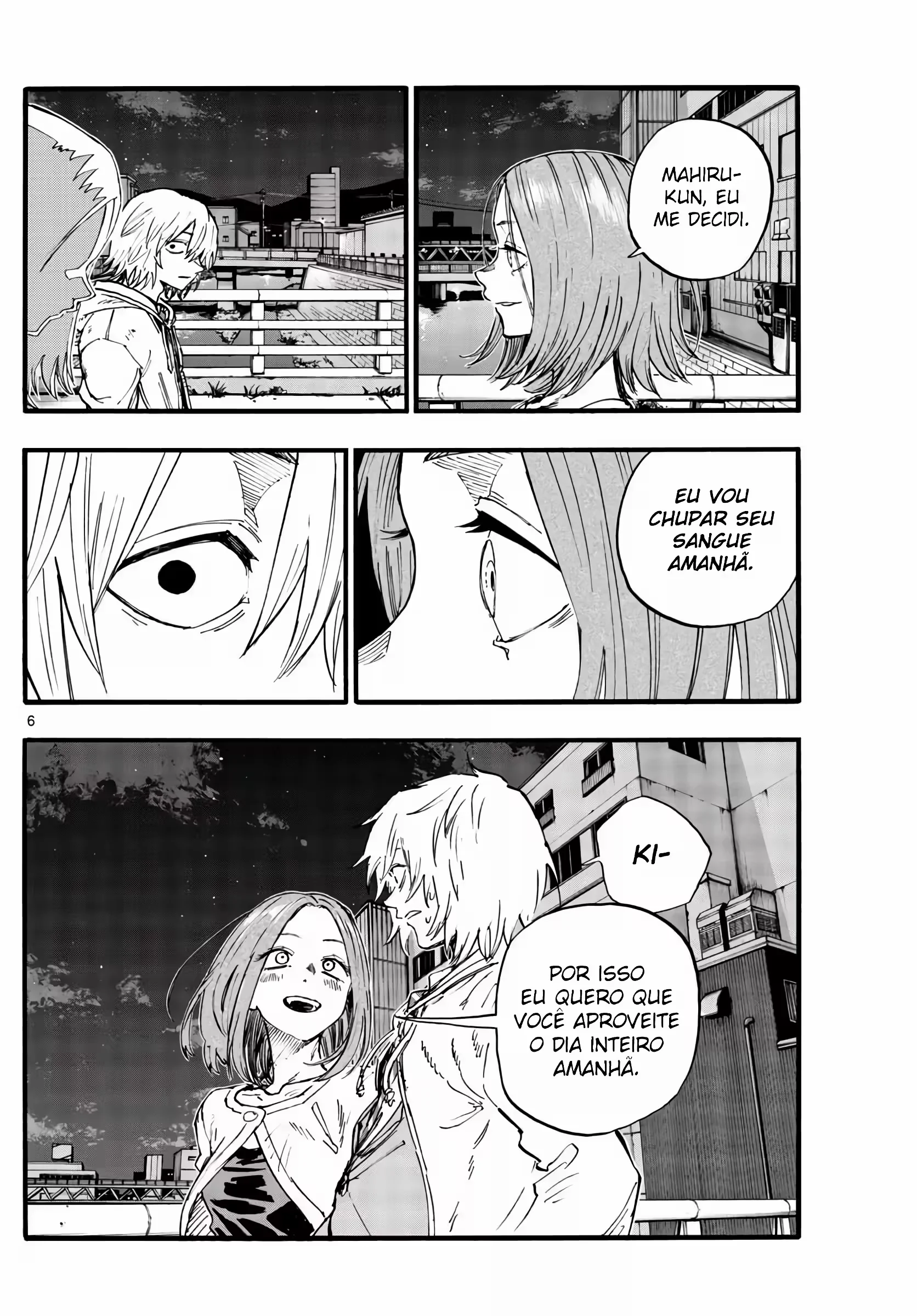 Yofukashi no uta Capítulo 148 Página 16