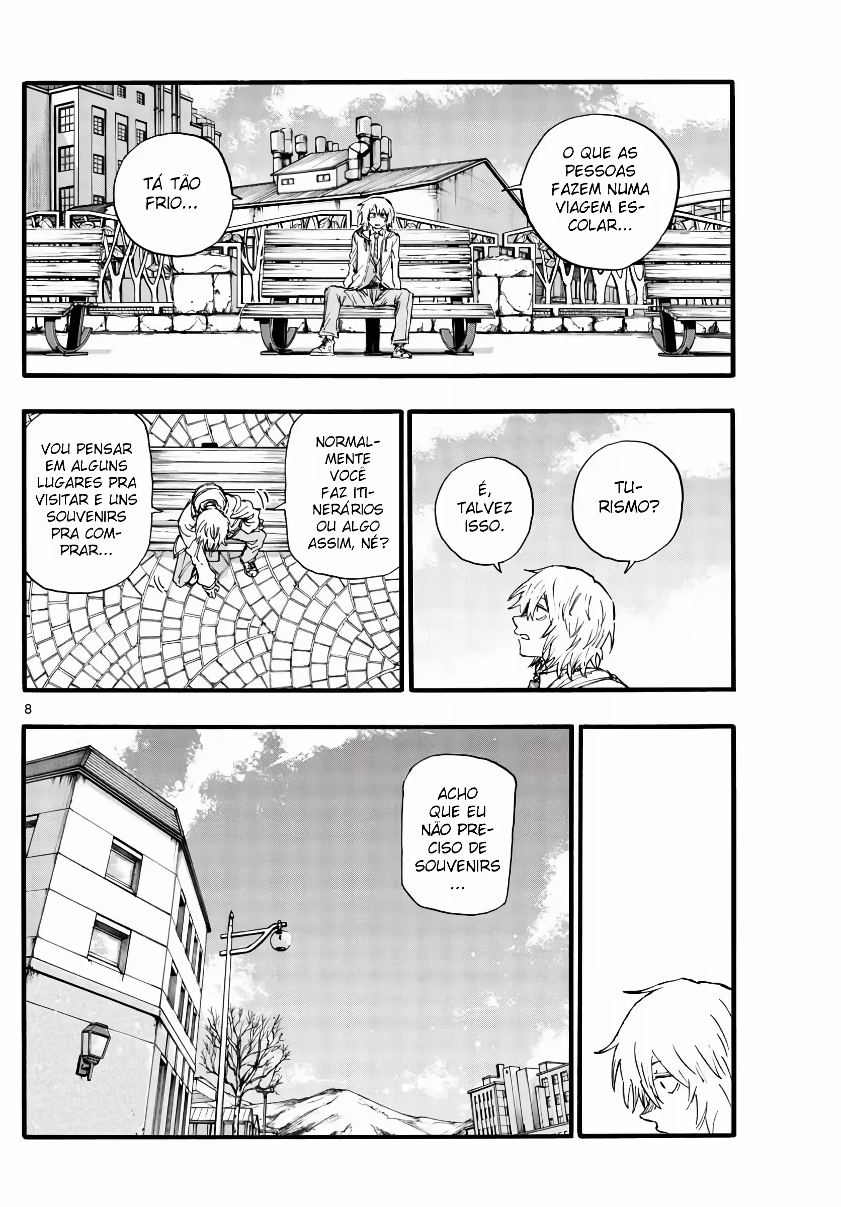Yofukashi no uta Capítulo 148 Página 9
