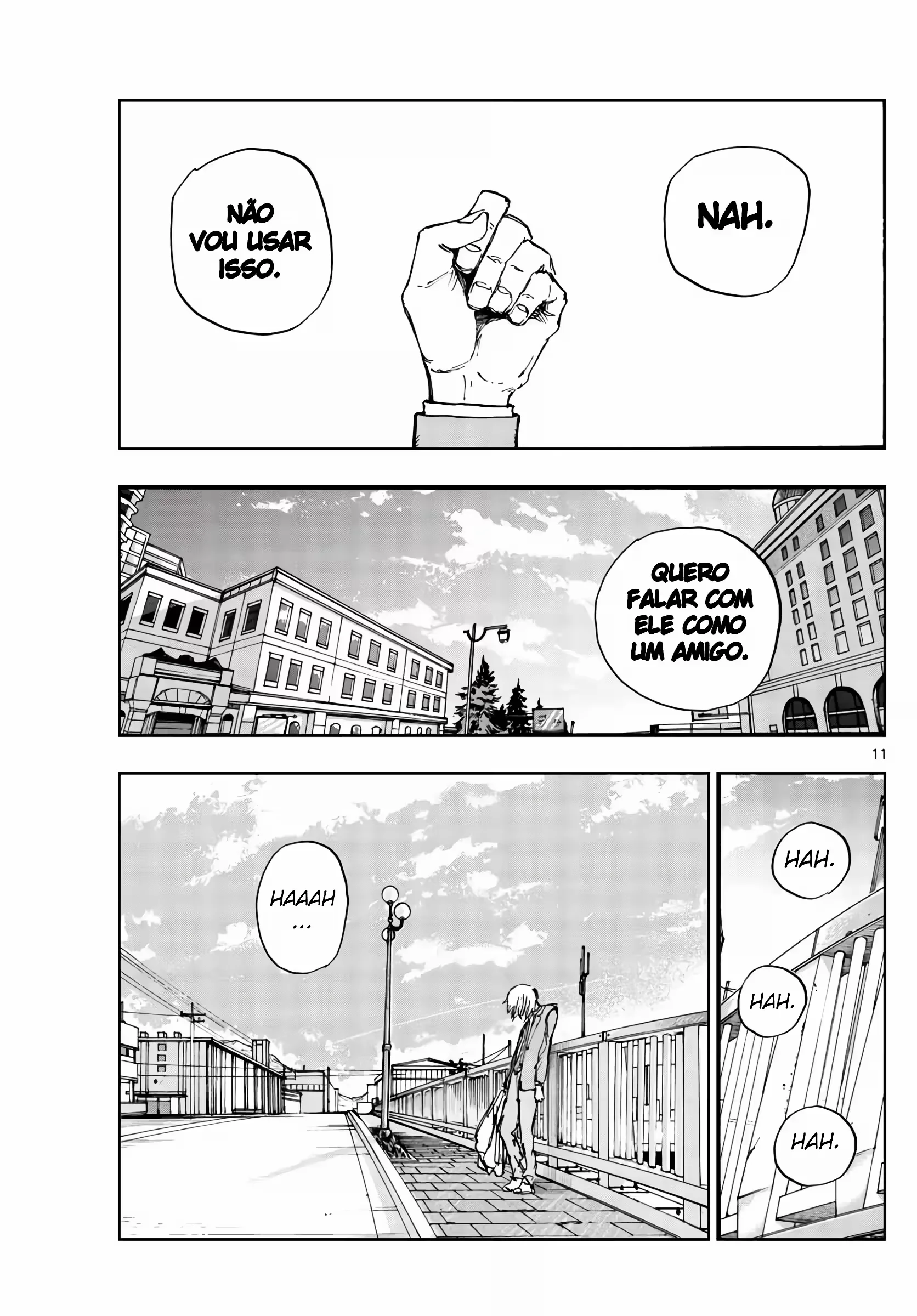 Yofukashi no uta Capítulo 150 Página 11