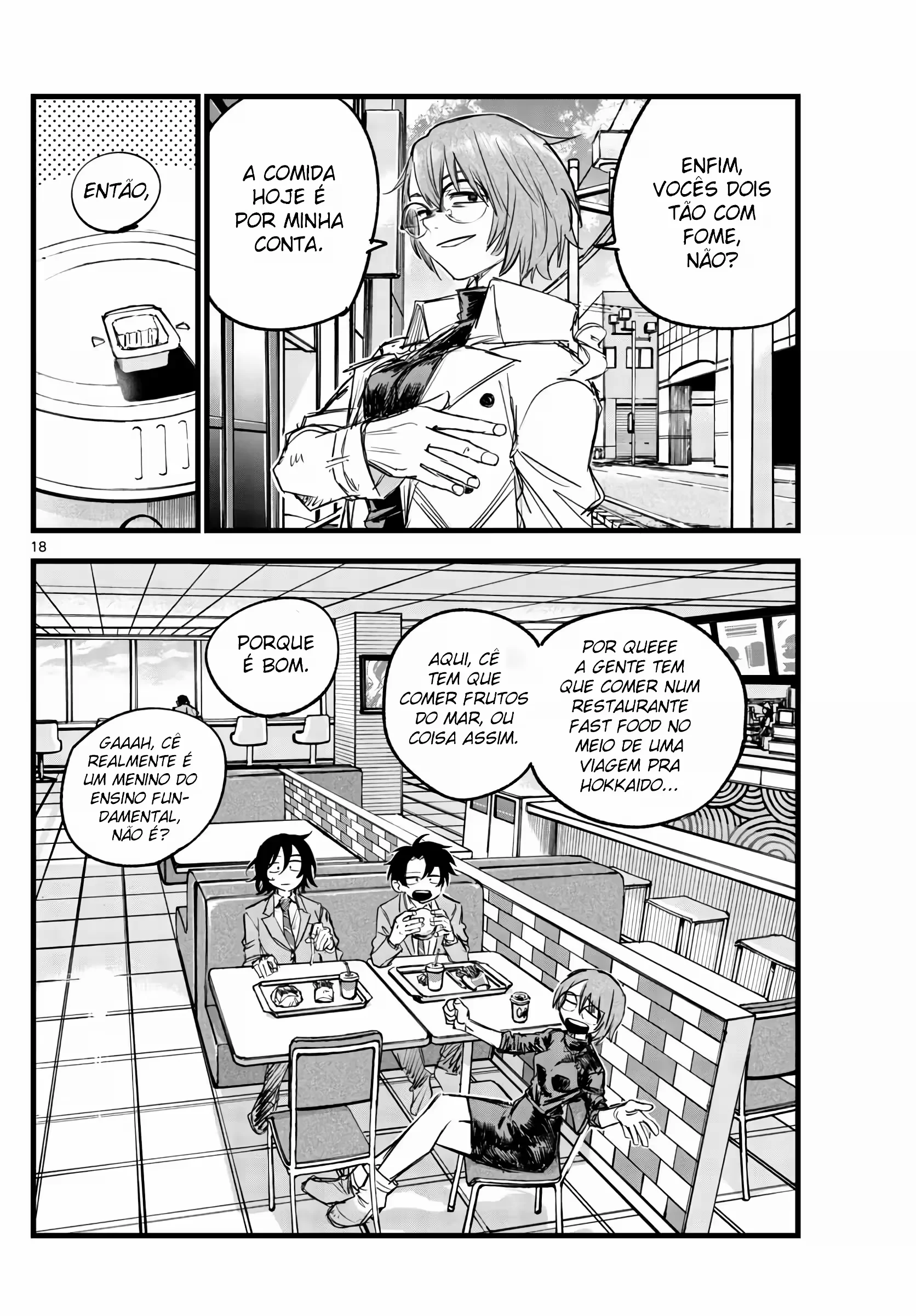 Yofukashi no uta Capítulo 150 Página 17