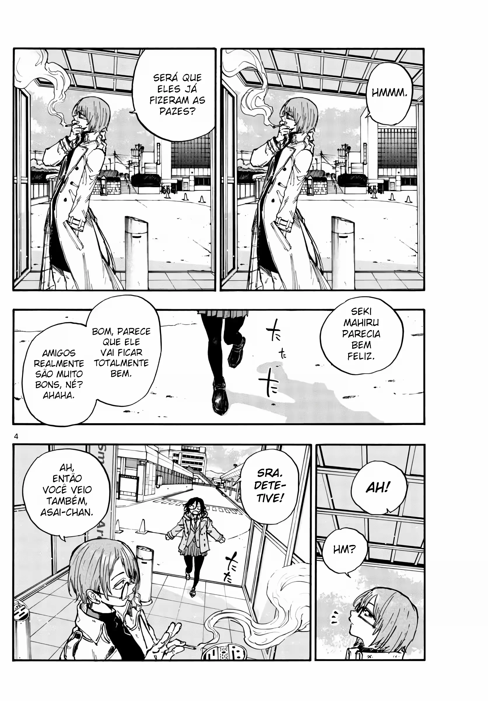 Yofukashi no uta Capítulo 150 Página 8