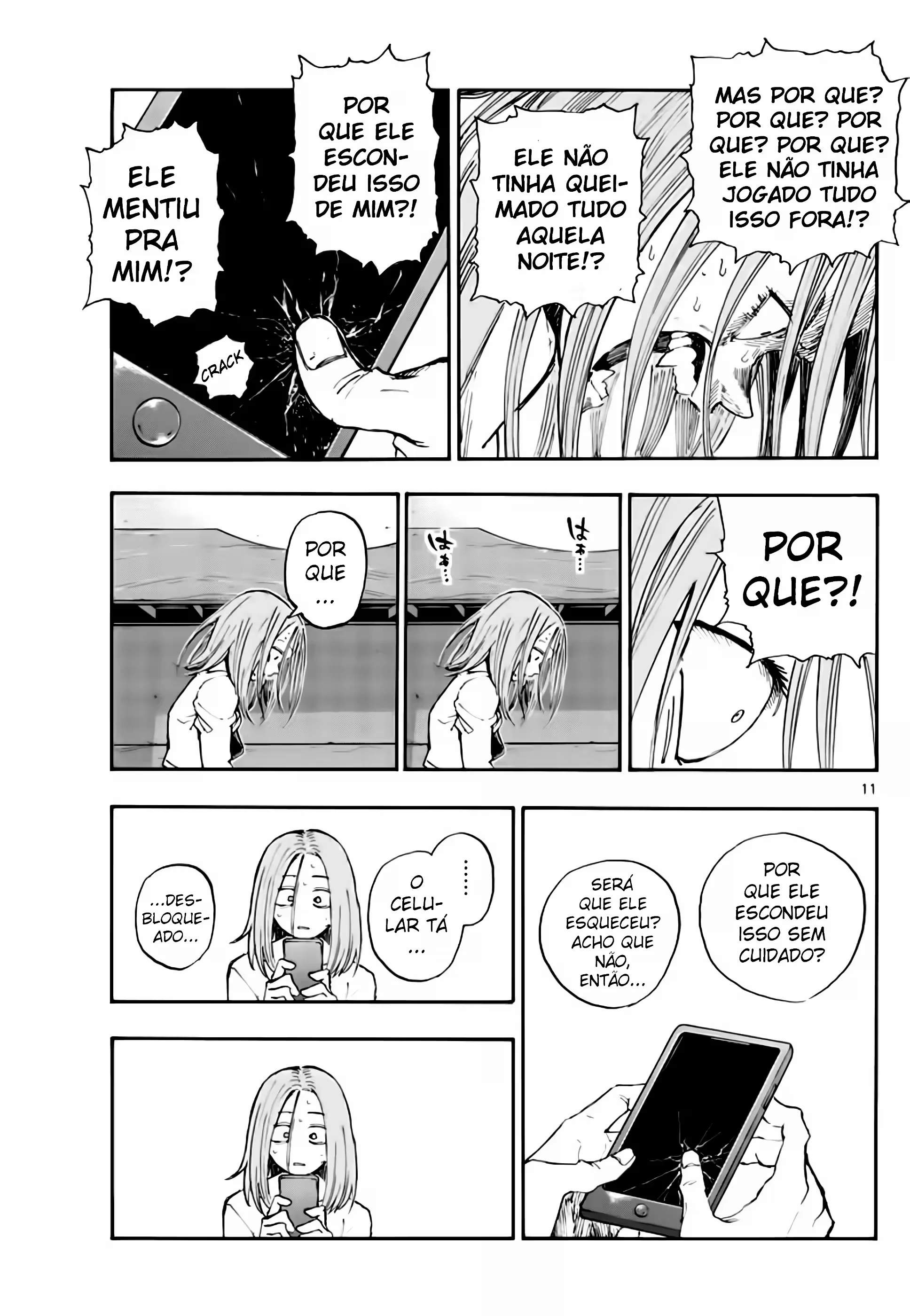 Yofukashi no uta Capítulo 151 Página 12