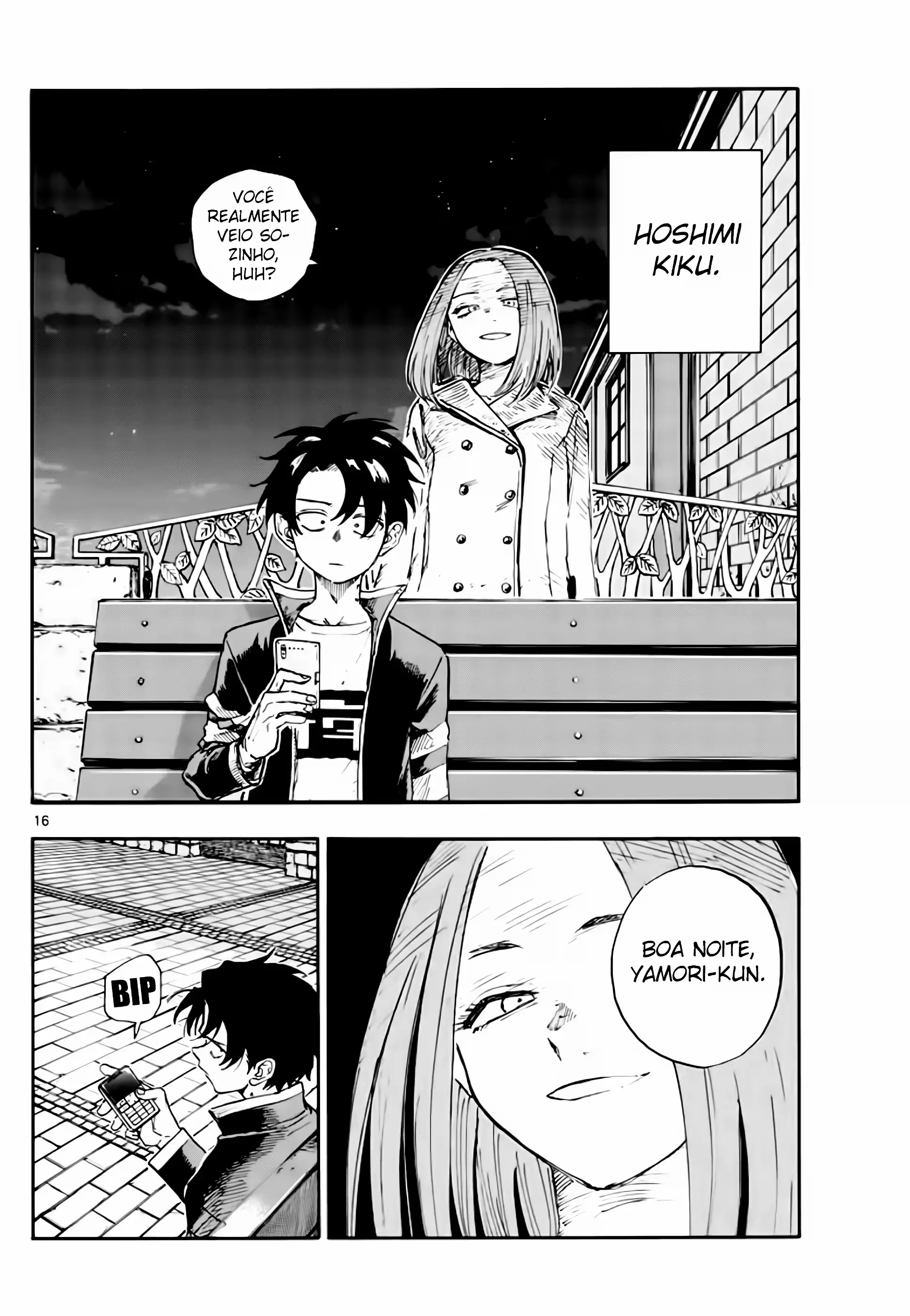 Yofukashi no uta Capítulo 151 Página 14